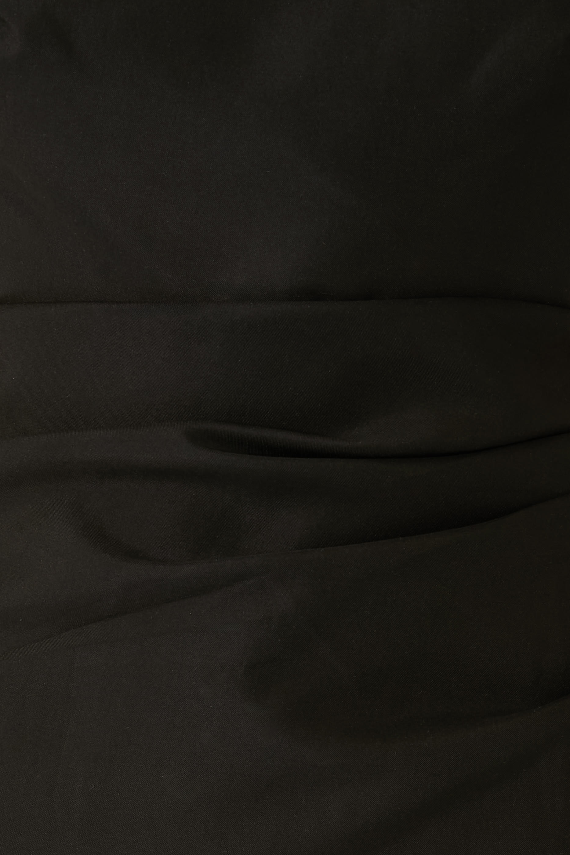 Otis Draped High-Neck Midi Dress