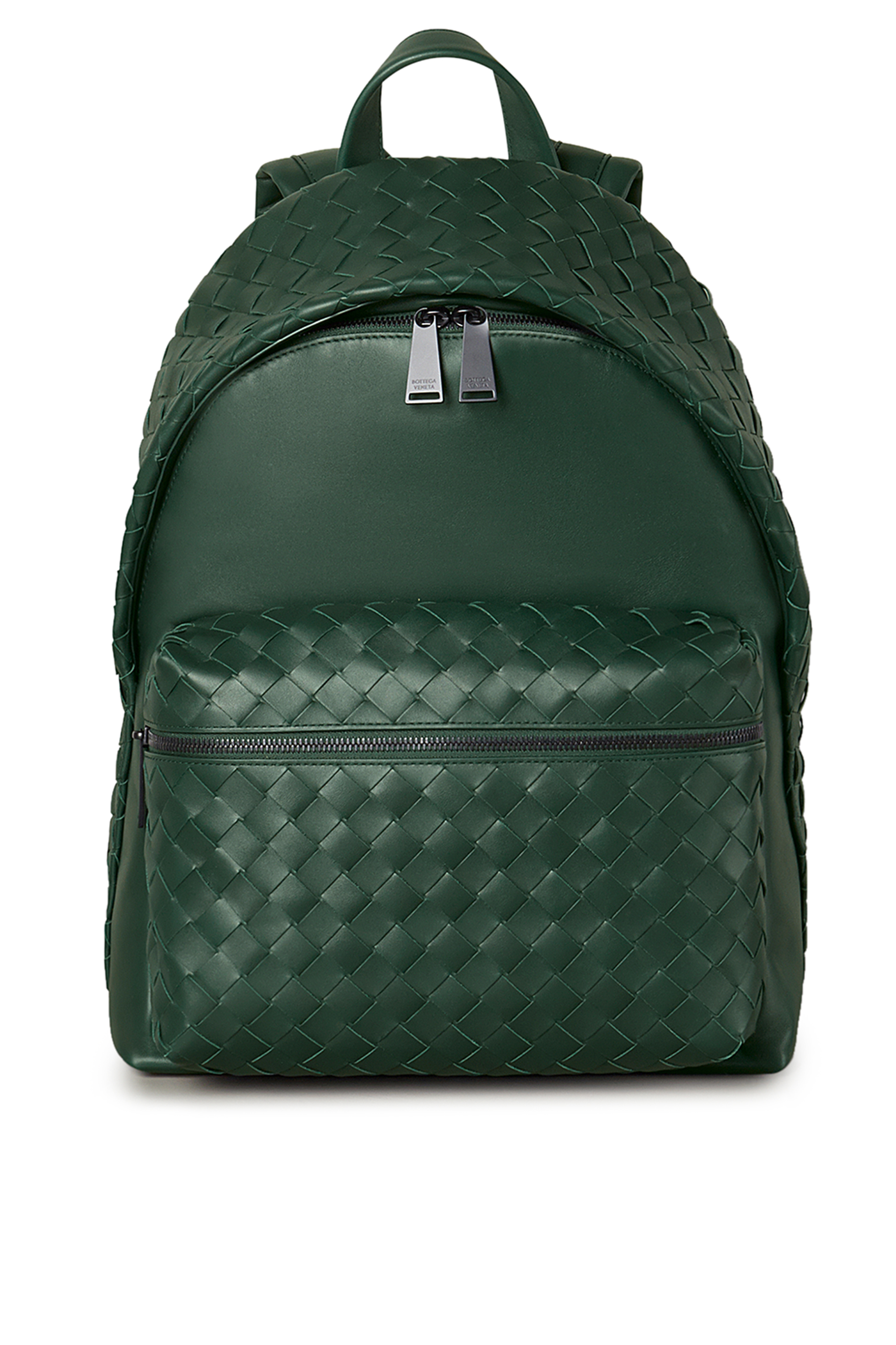 Intrecciato Leather Backpack