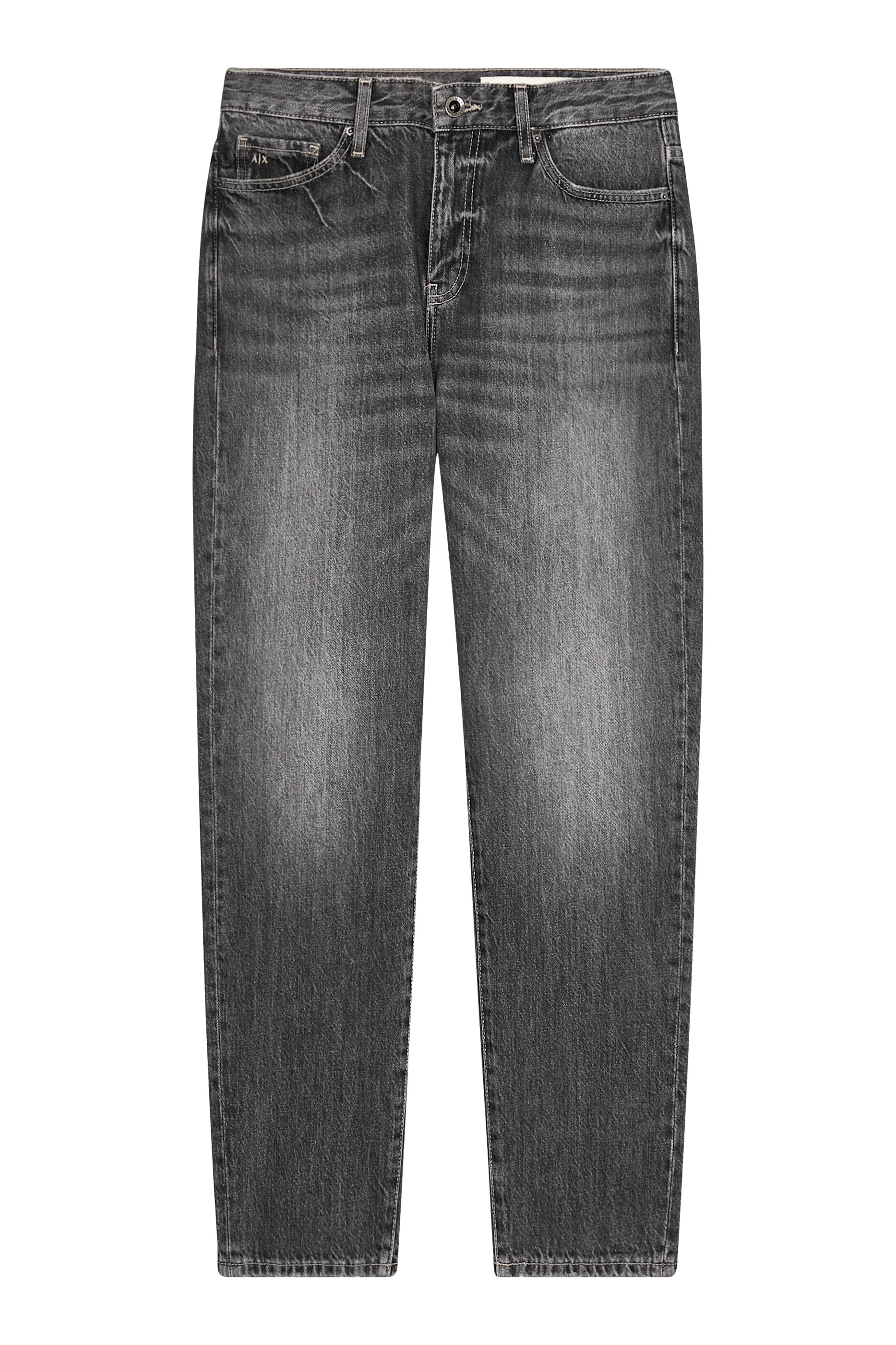 Faded Oversized 5-Pocket Pants