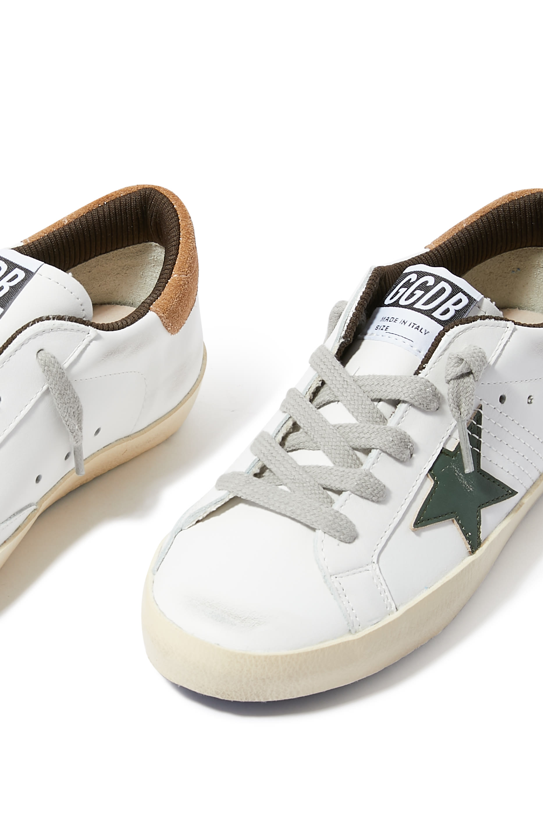 Kids Super Star Leather Sneakers
