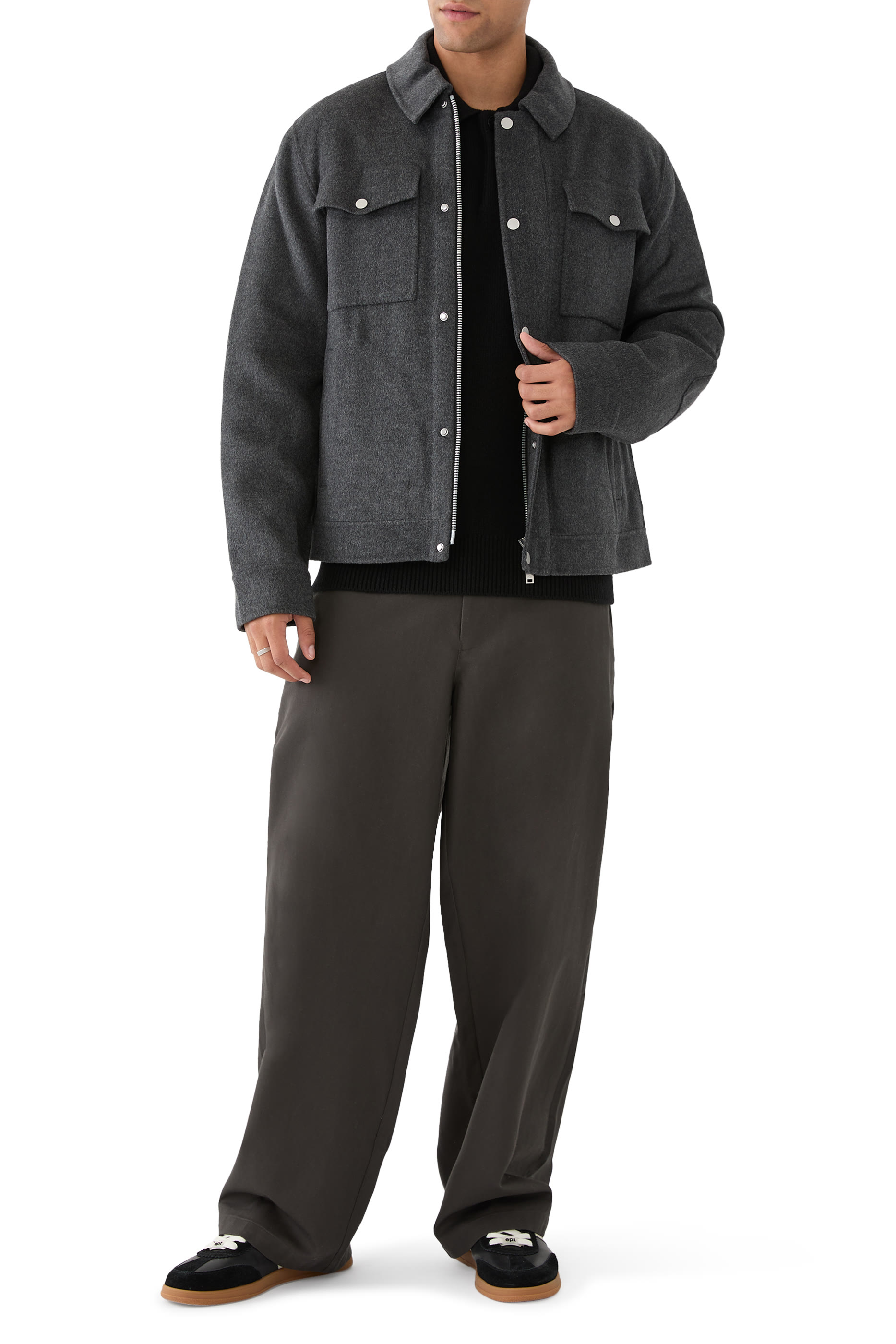 Jacques Wool Shirt Jacket