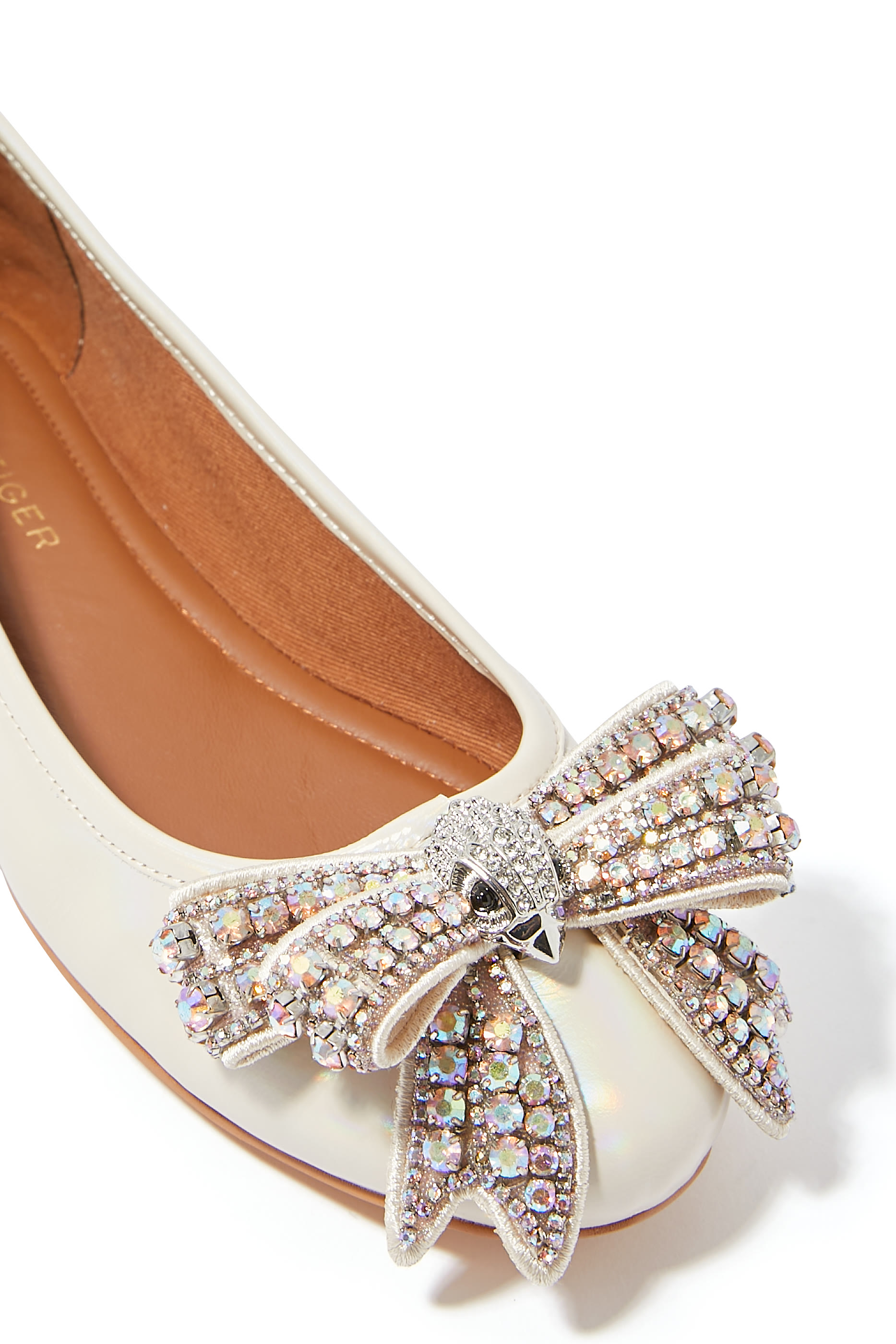 Bow Ballerina Iridescent Flats