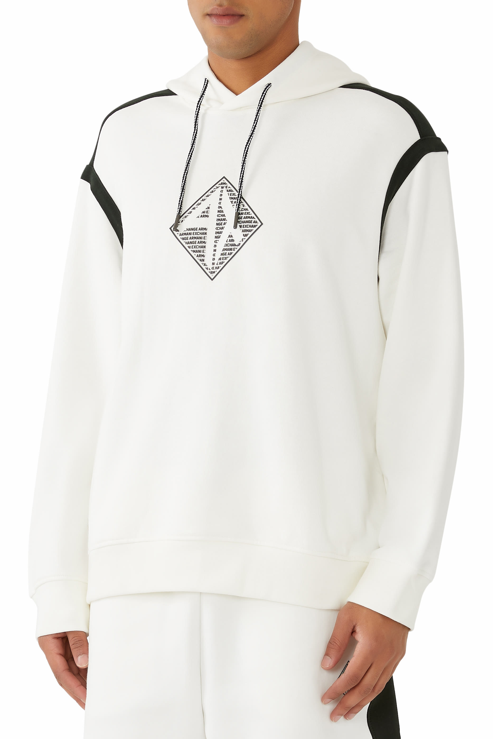 The Grid AX Logo Hooded Sweatshirt