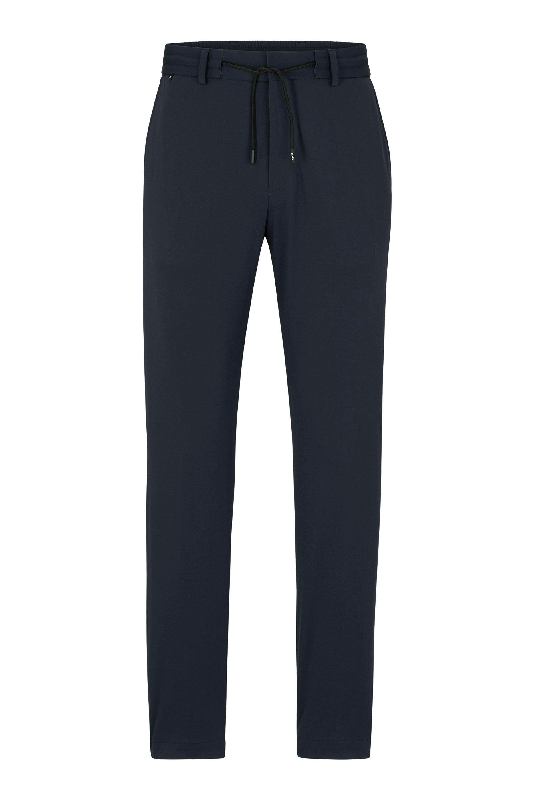 Slim Fit Stretch Cotton Trousers