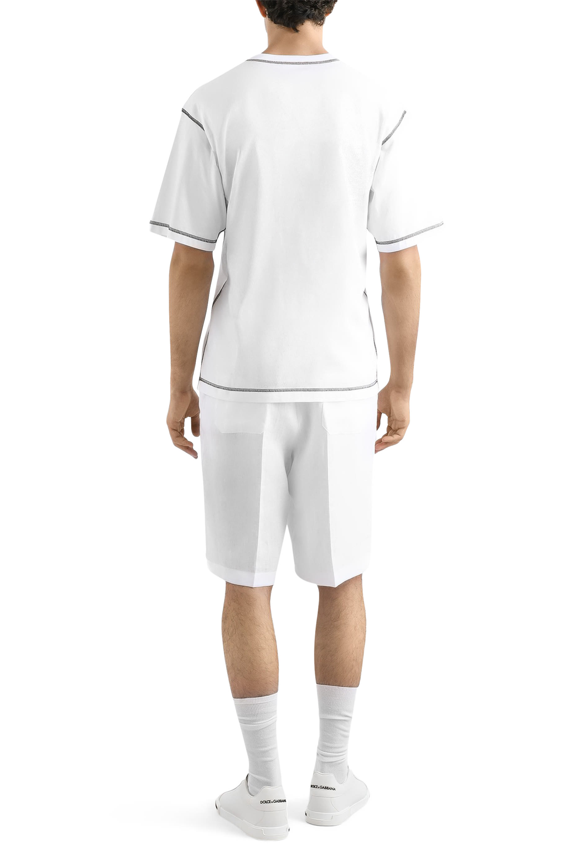  Logo Print Cotton T-Shirt 