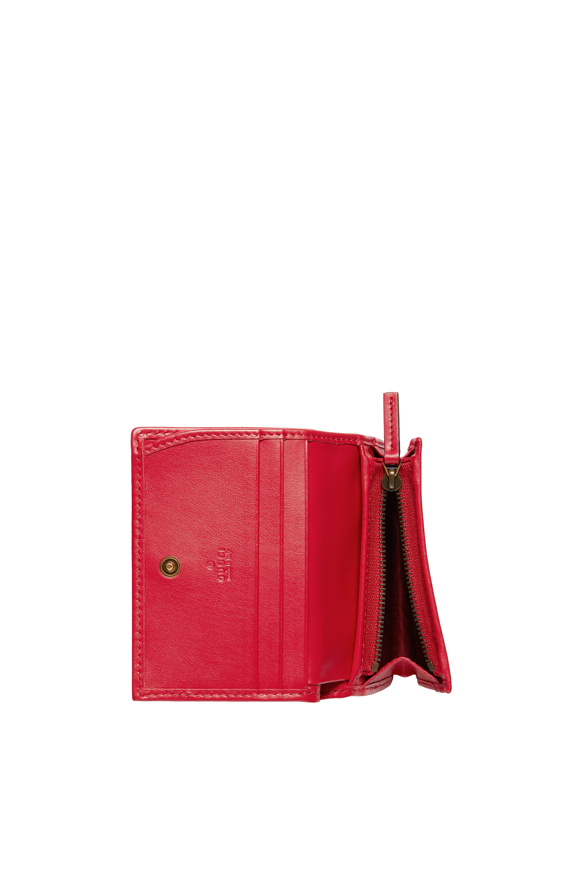 Compact Card Case Leather Wallet