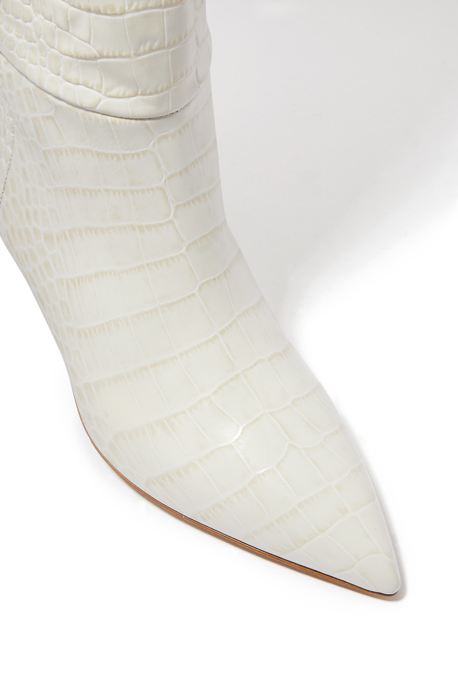Croc Embossed Stiletto 60 Boots