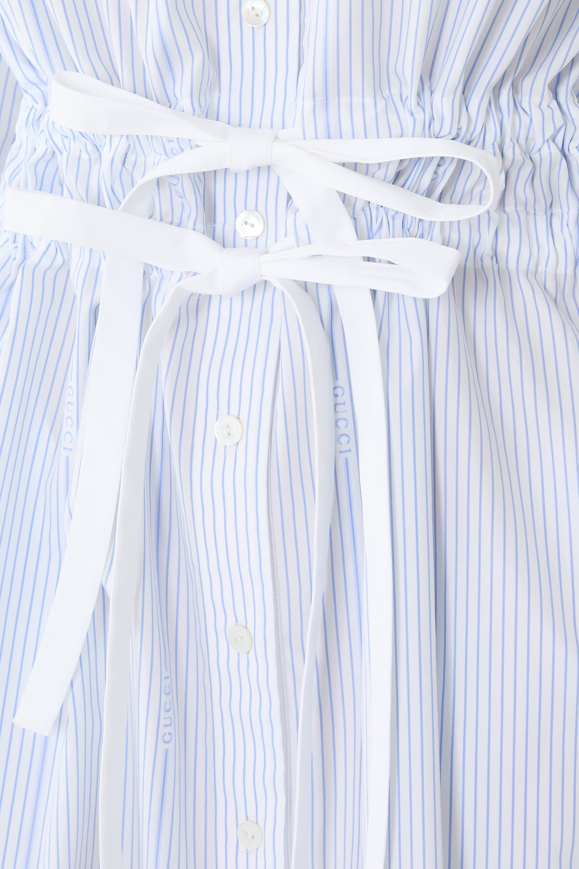 Cotton Fil Coup&eacute; Shirt Dress