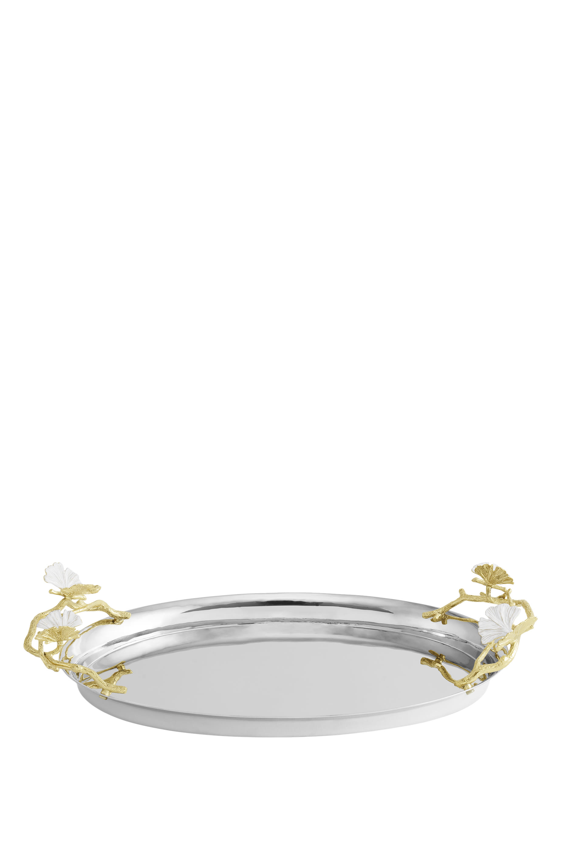 Butterfly Ginkgo Medium Gold Tray