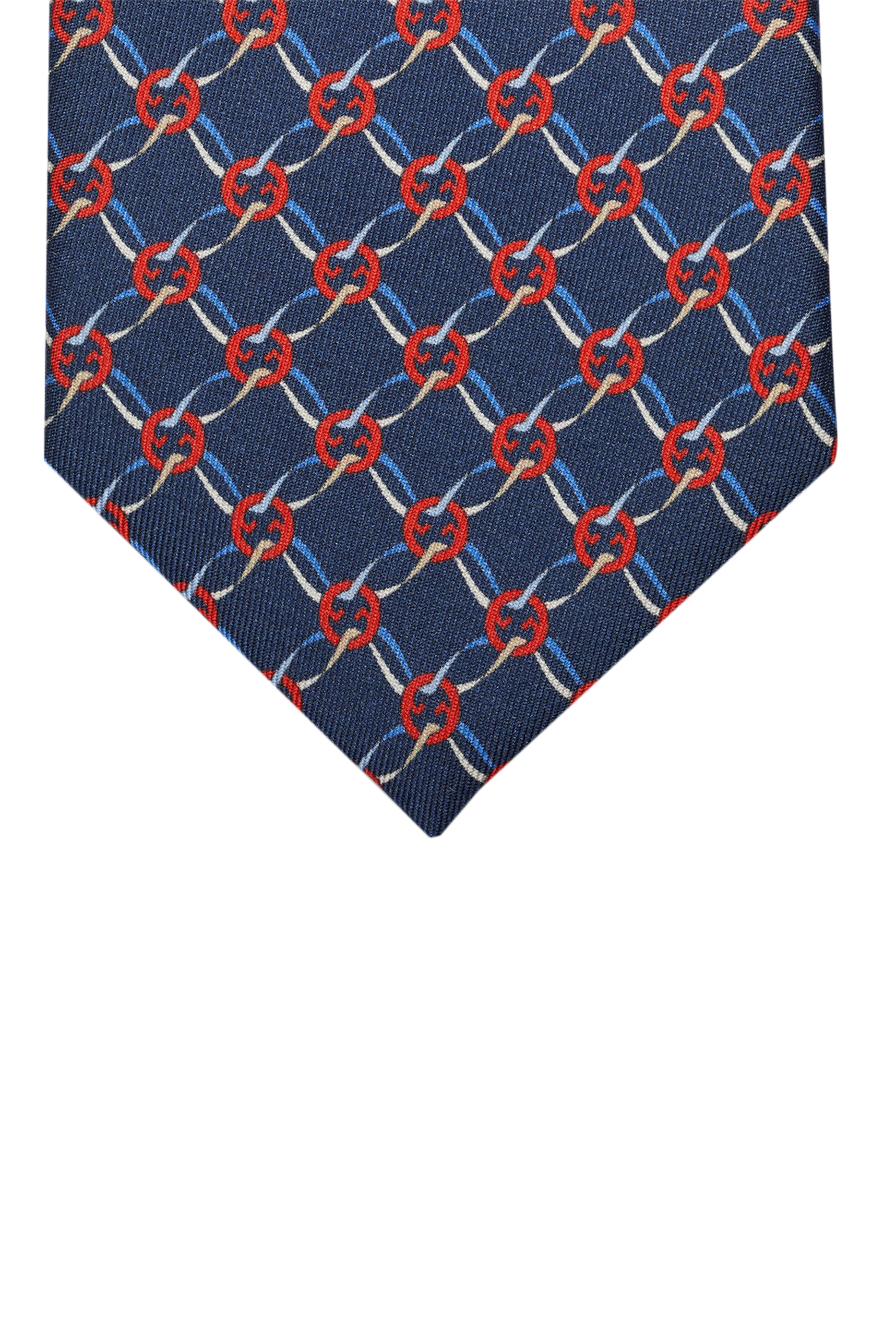 Interlocking G Silk Tie