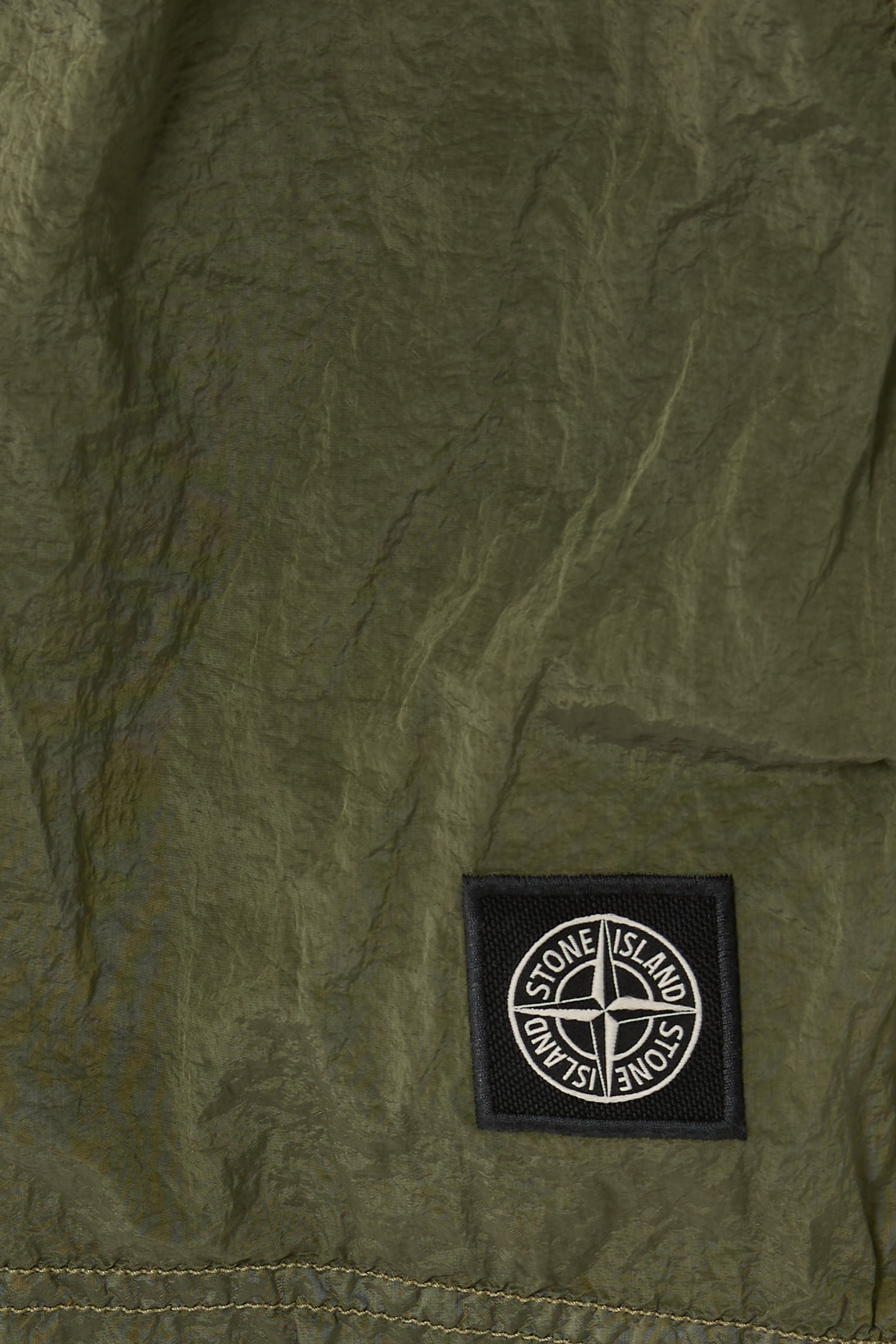 Compass-Patch Swim Shorts