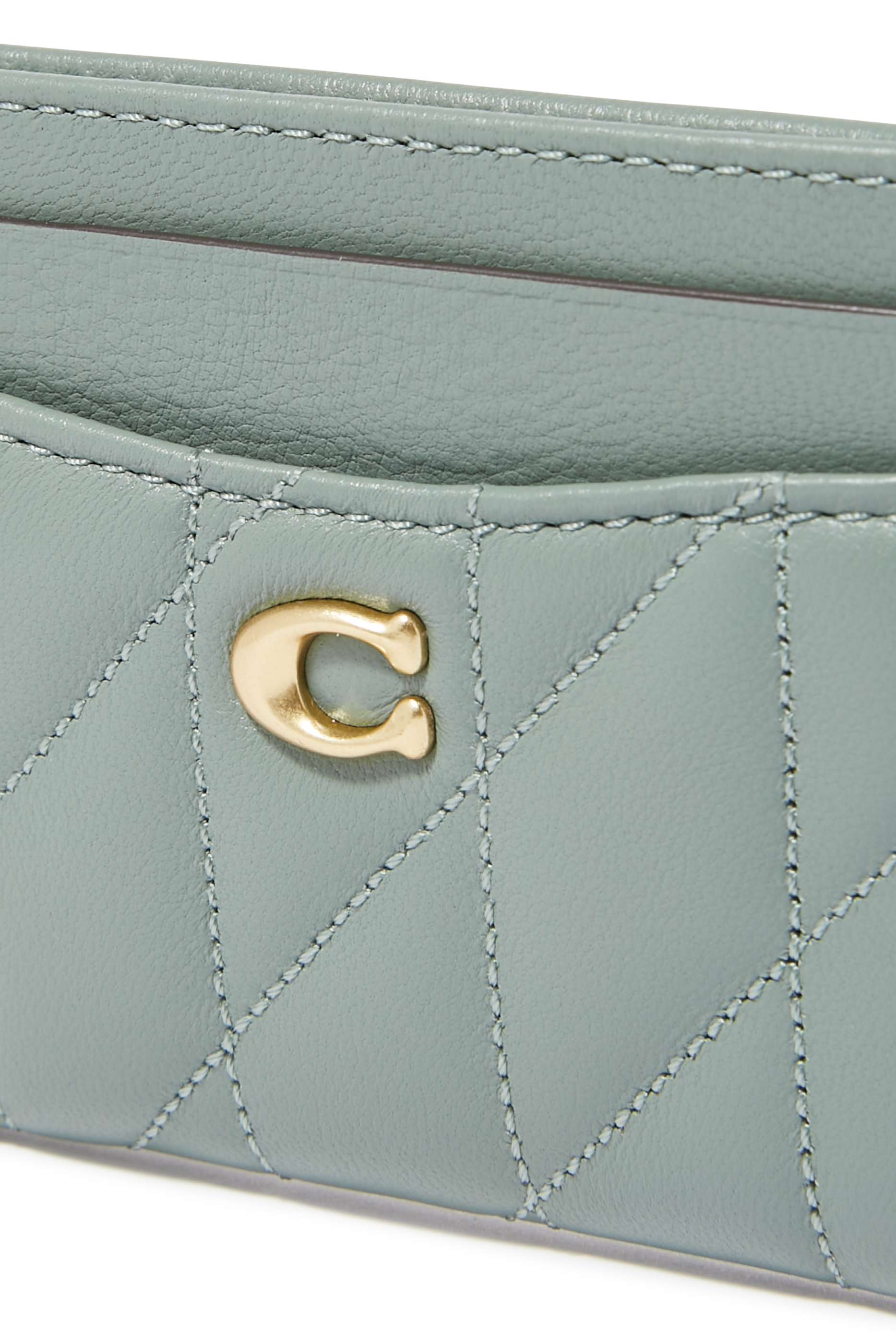 Essential Card Case With Pillow Quilting