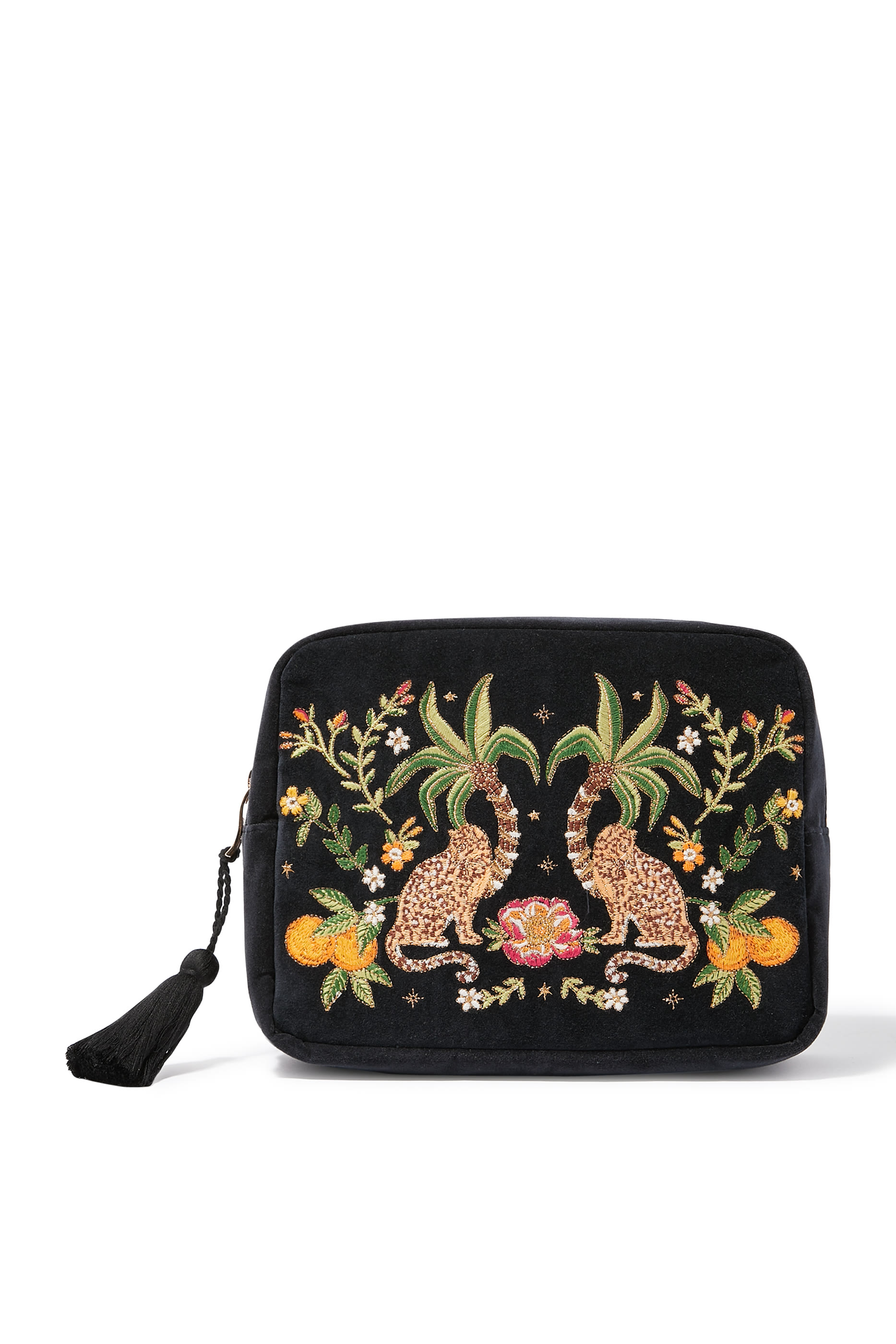 Tropical Jaguar Wash Bag