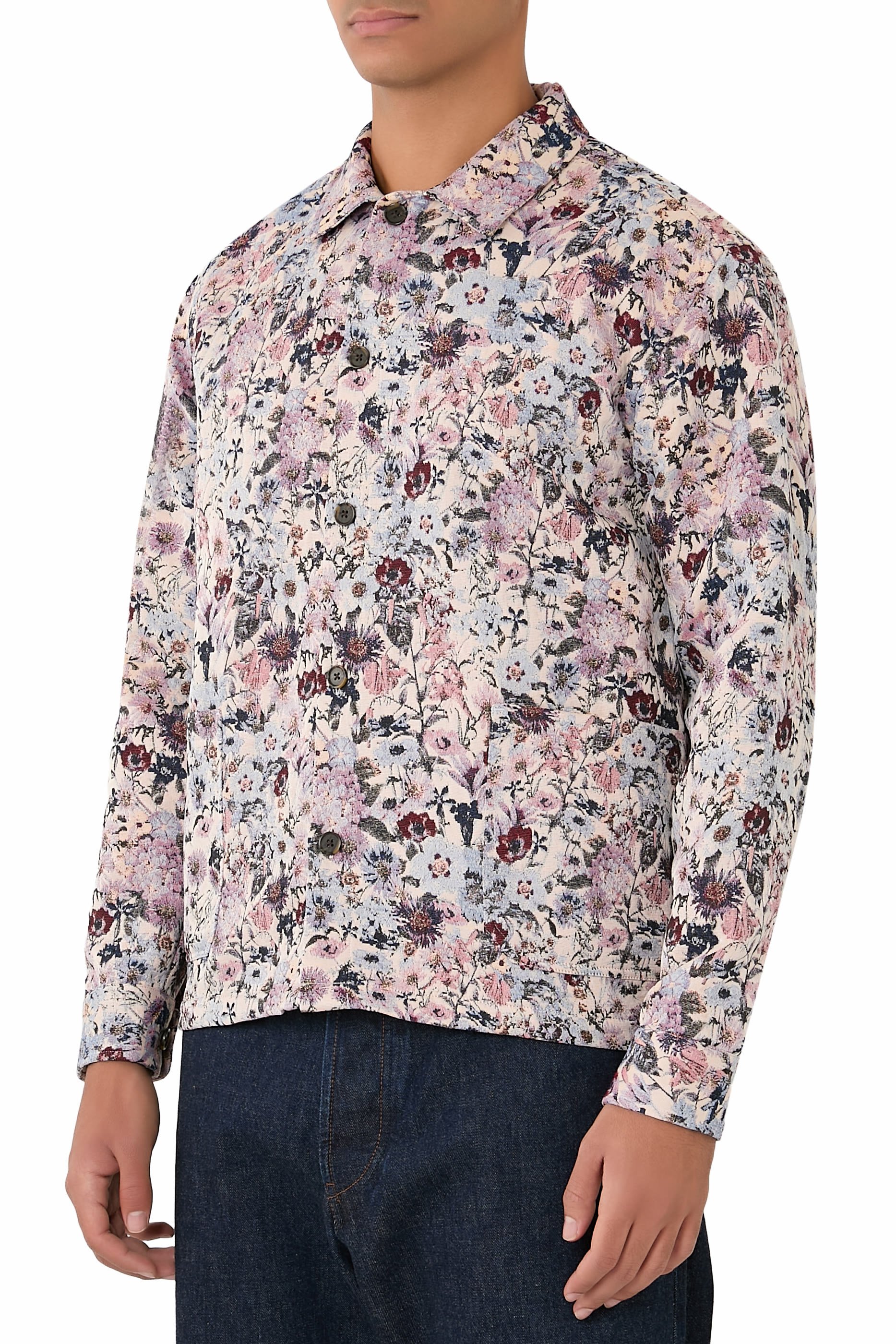 Hugh Jacquard Overshirt