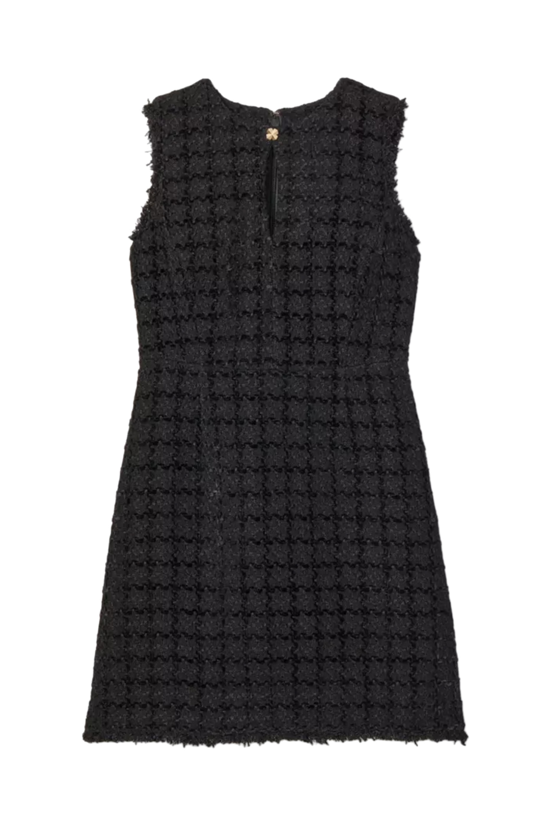 Plaza Tweed Fit & Flare Dress
