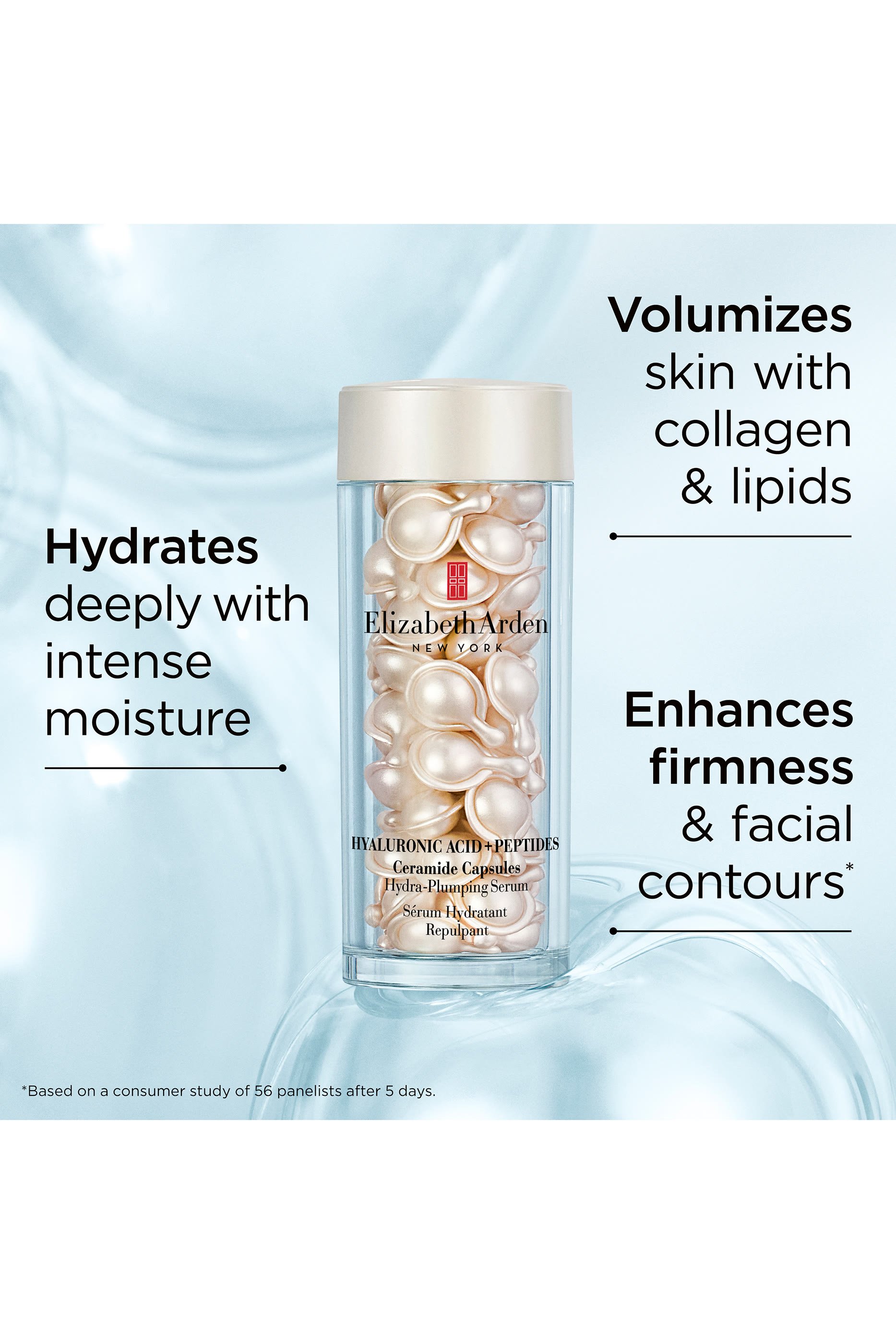 Hyaluronic Acid + Peptides Ceramide Capsules Hydra-Plumping Serum