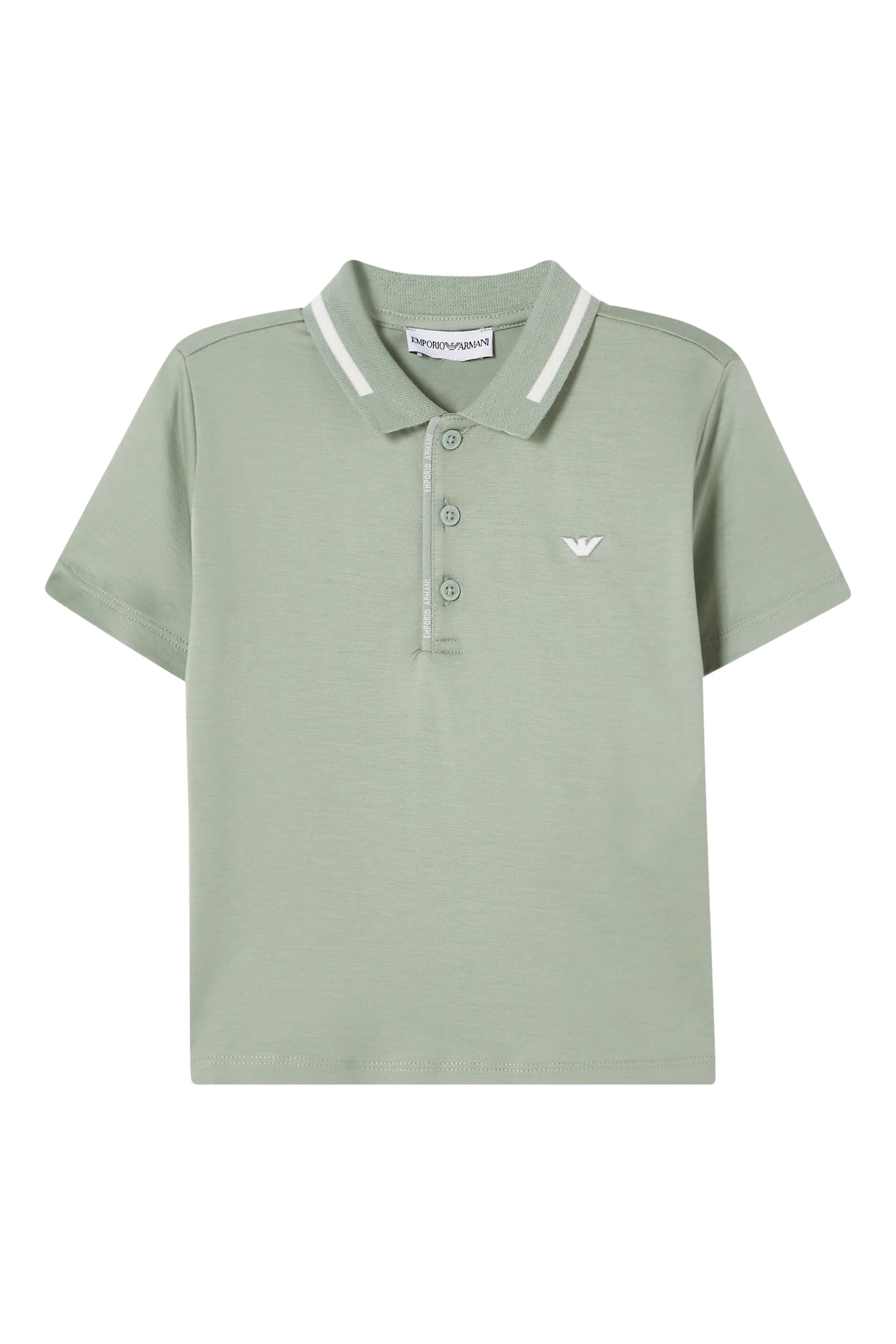 Kids Micro Eagle Logo Polo Shirt 