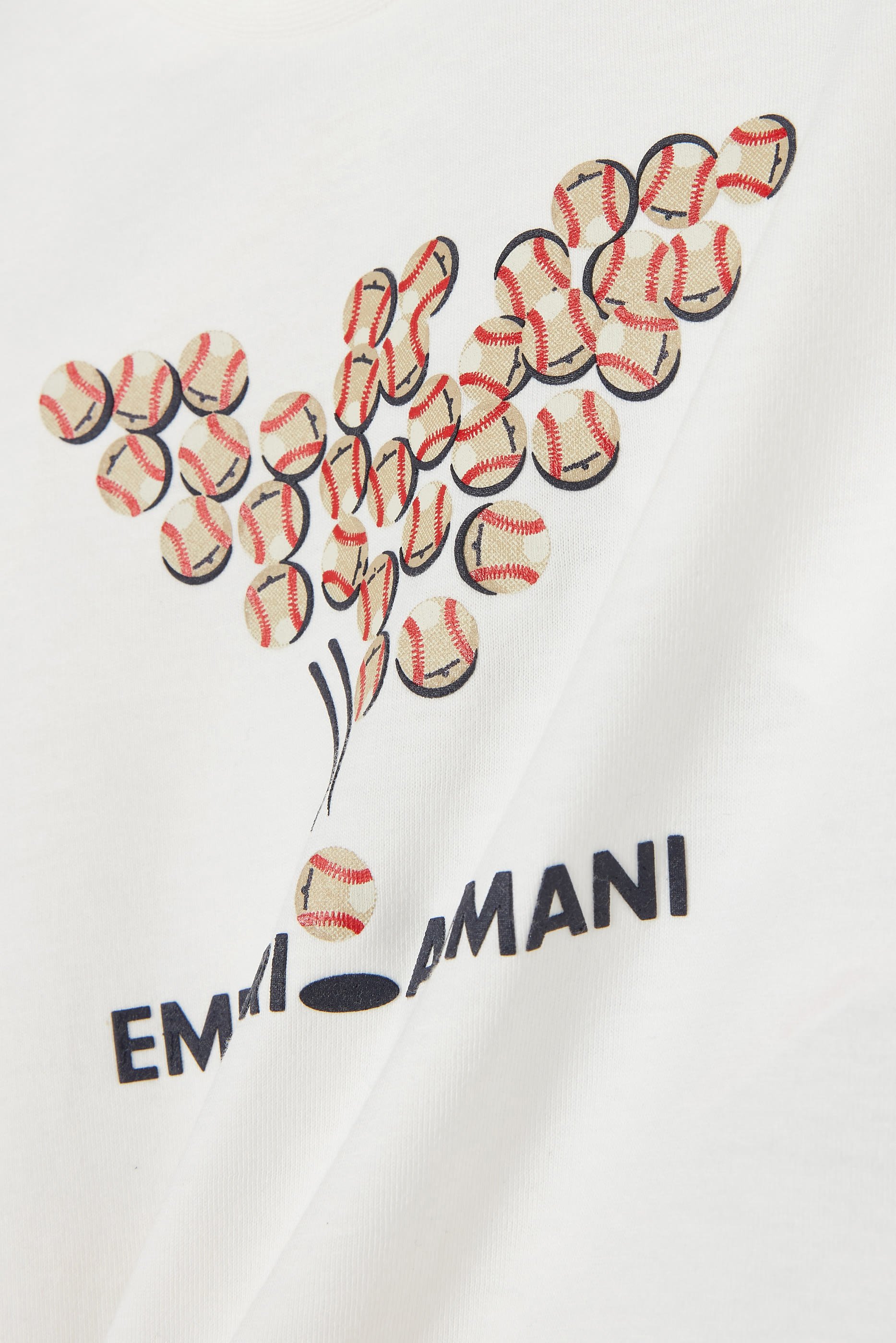 Kids Baseball Print T-Shirt