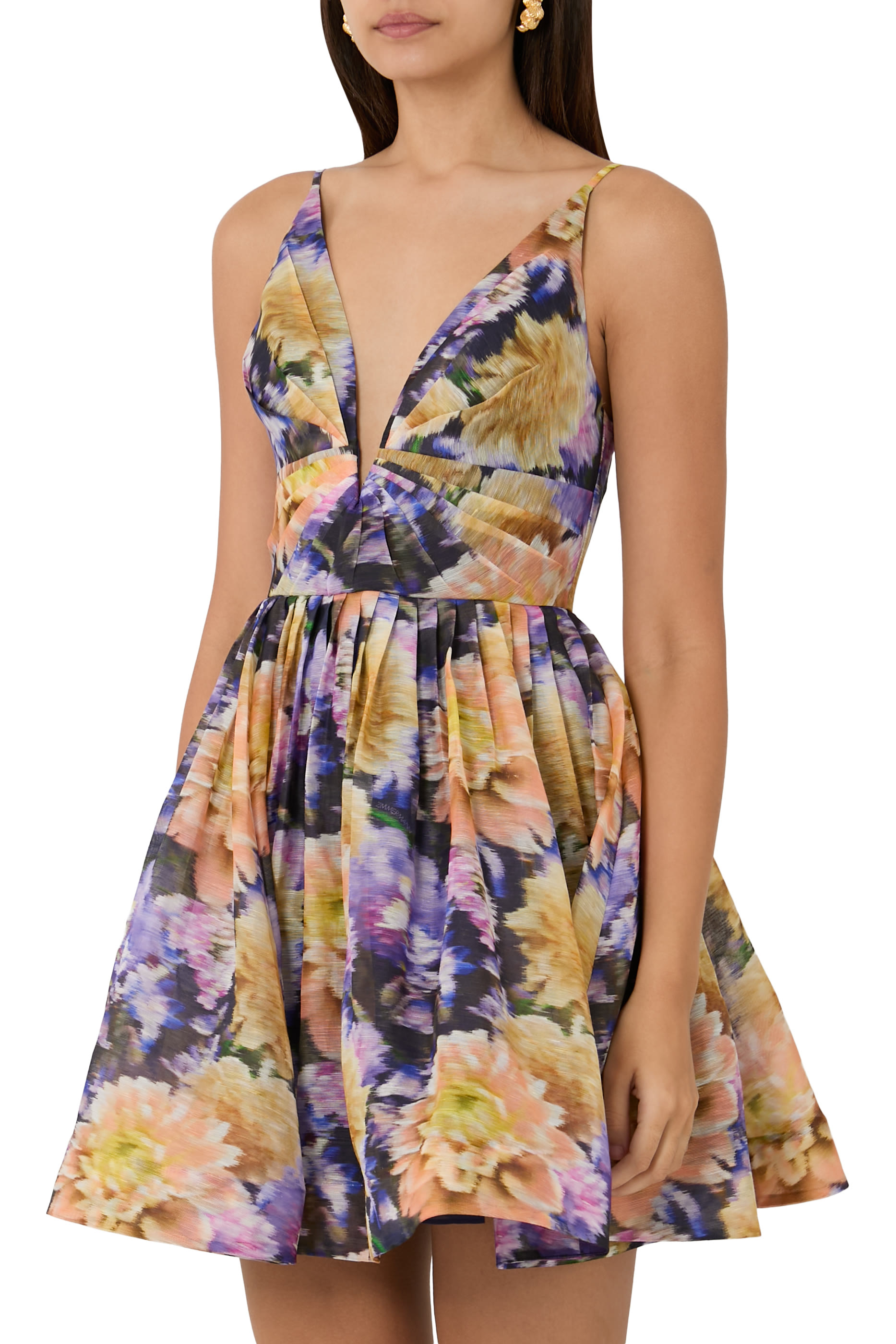 Luna V-Neck Mini Dress