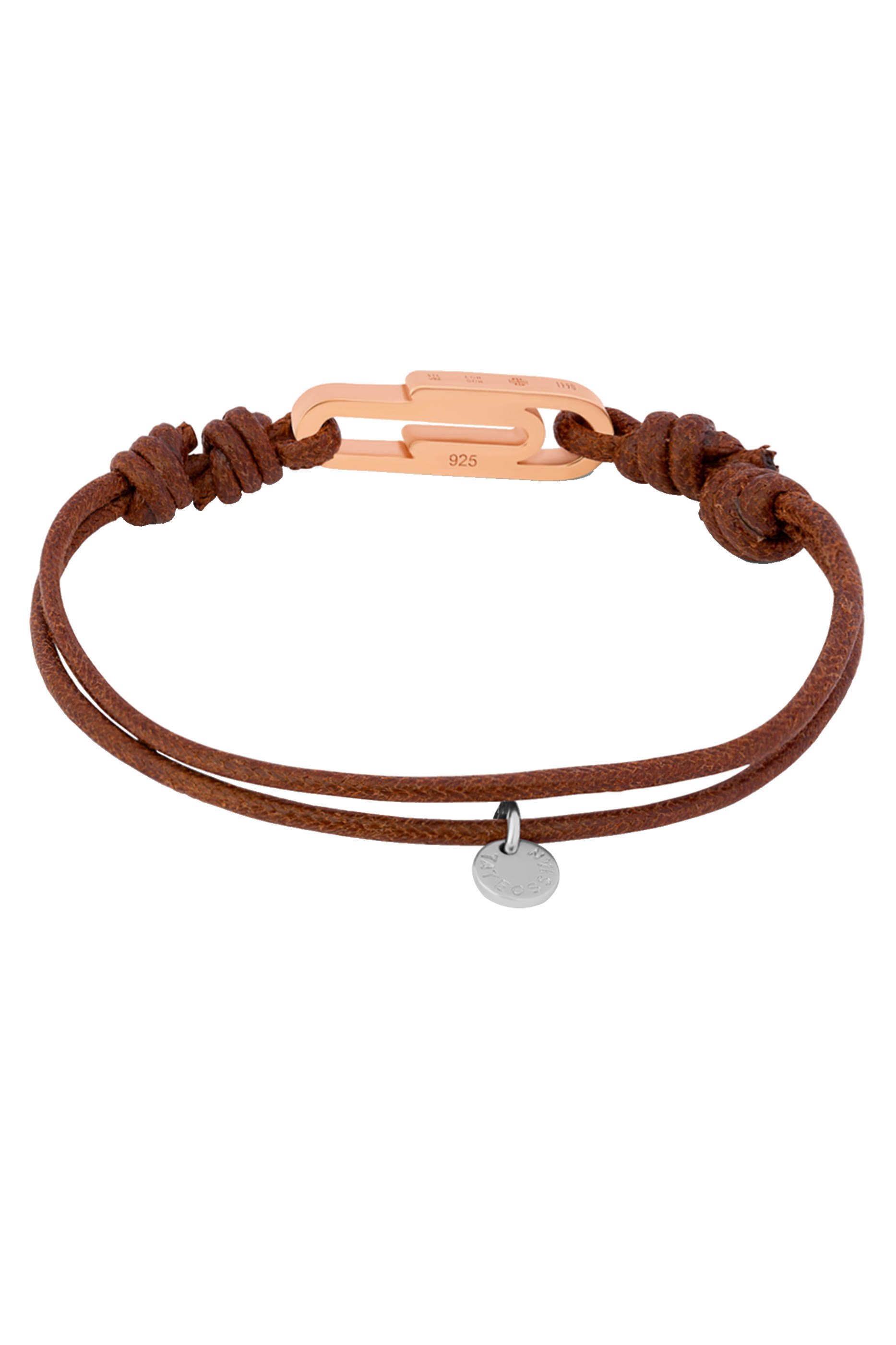 Macrame Paper Clip Bracelet