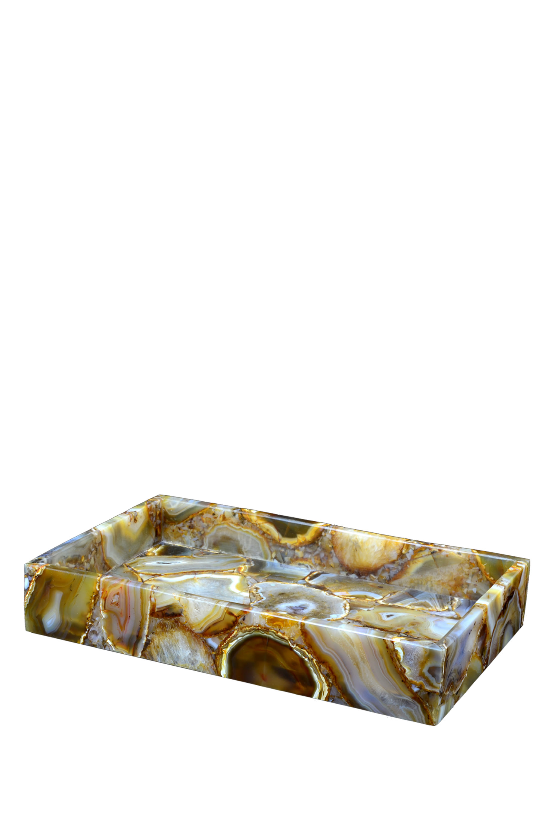 Semi Precious Agate Vanity Tray