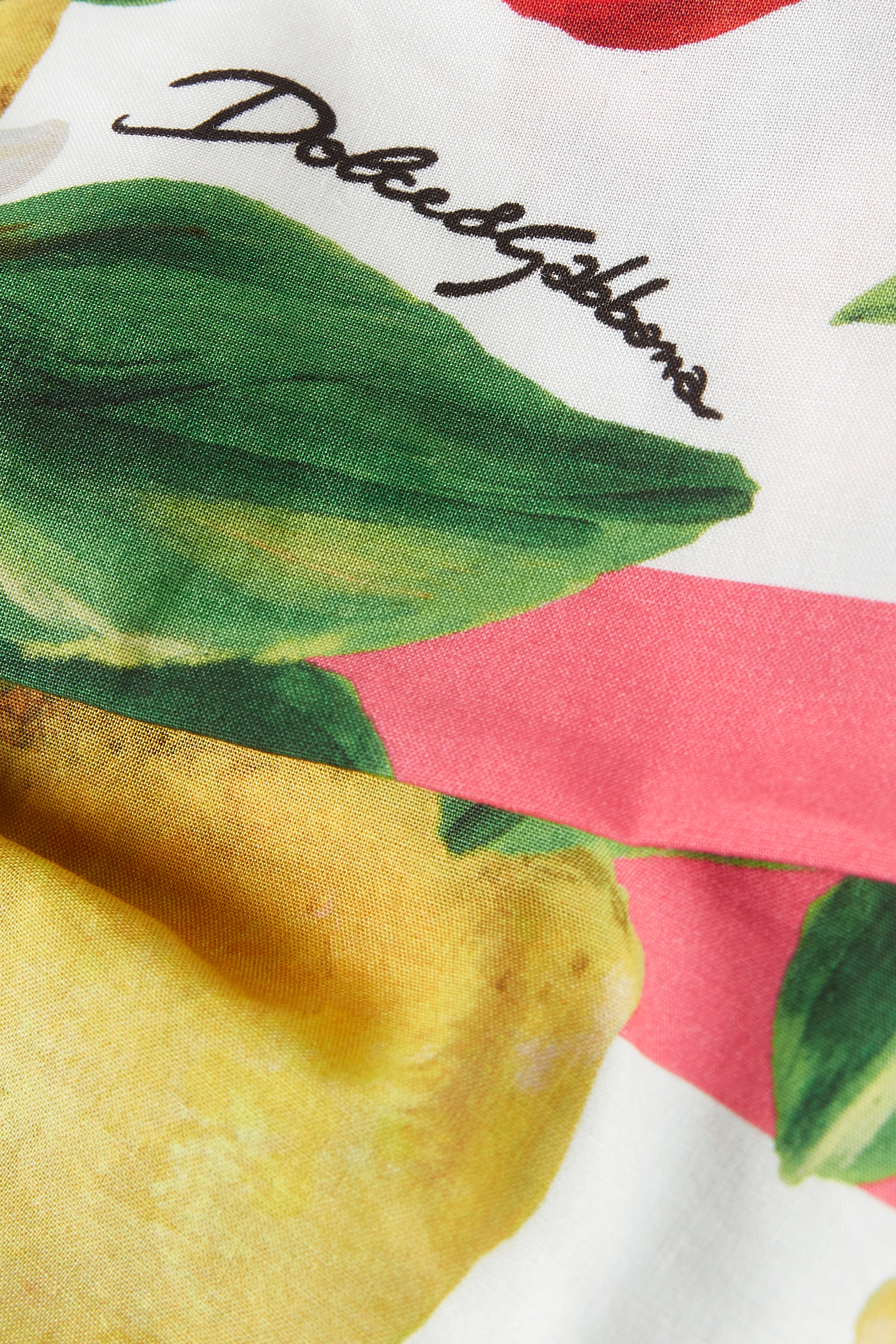 Kids Floral & Fruit-Print Scrunchie