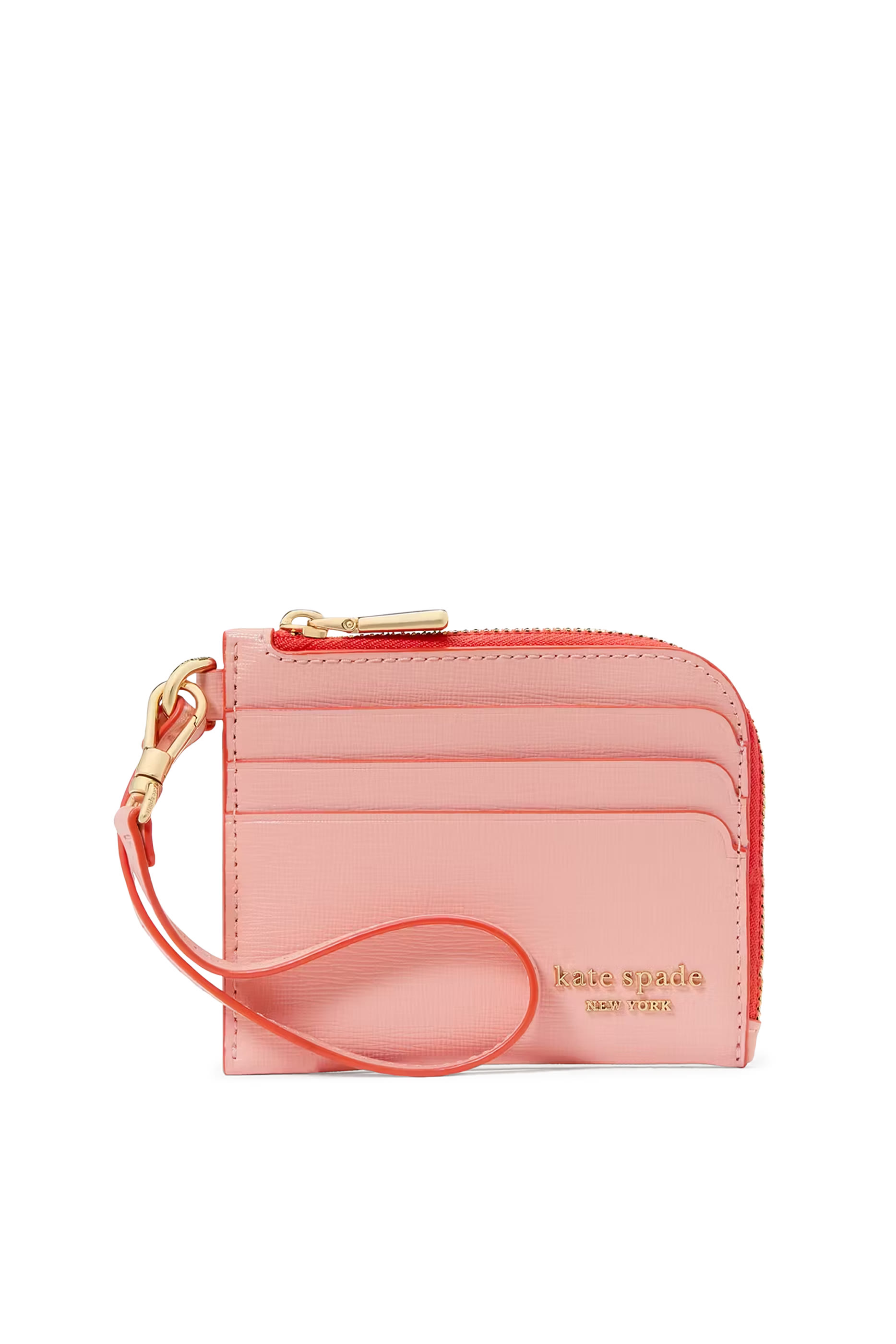 Devin Pop Trim Card Case Wristlet