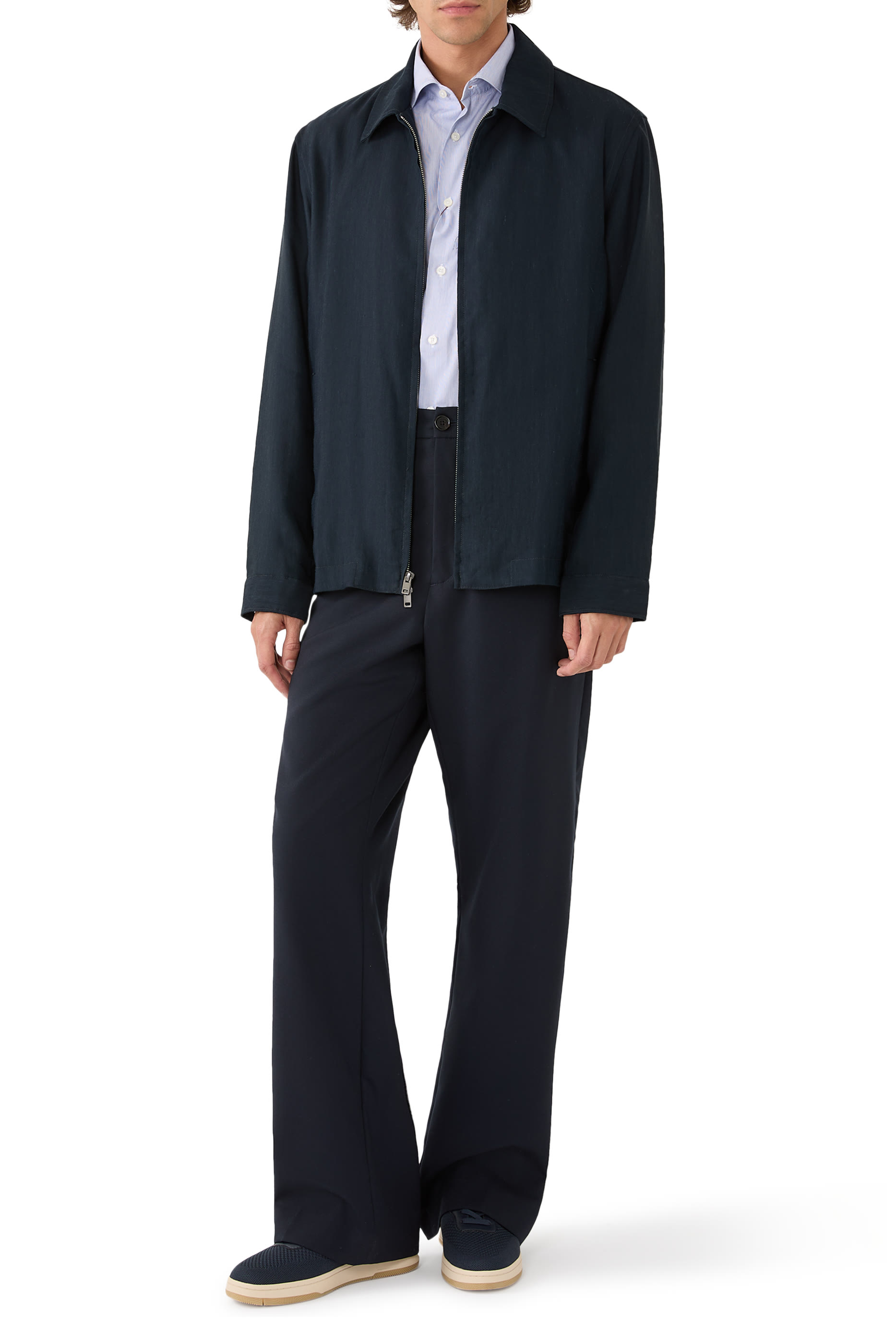 Compact Linen Jacket