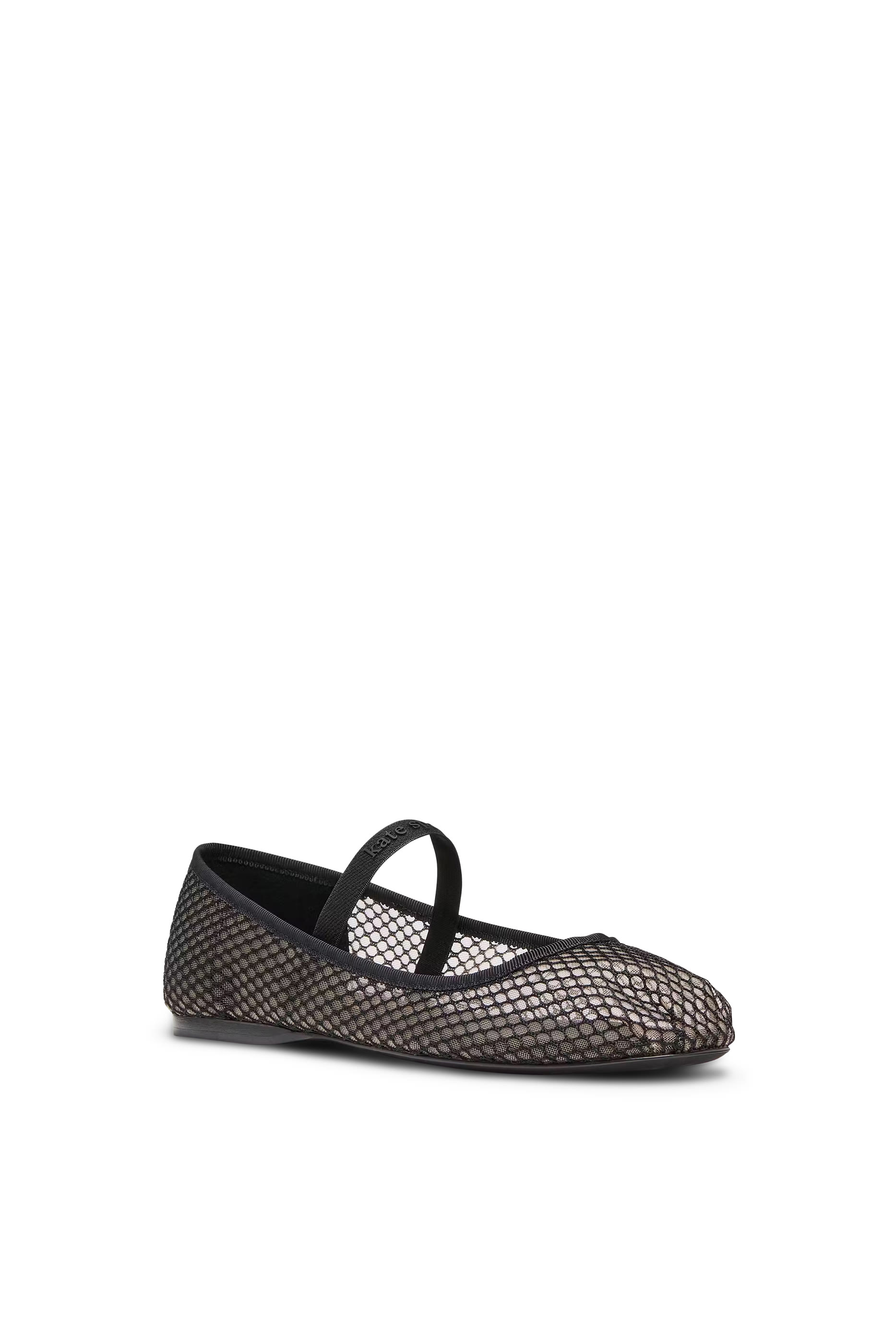 Riley Mesh Mary Jane Ballet Flats