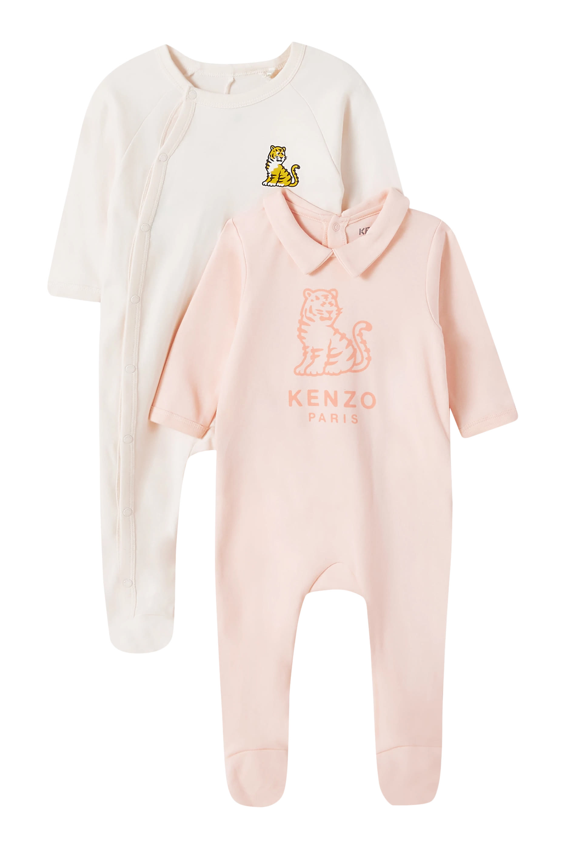 Kids Boke Flower Sleepsuit, Set of 2