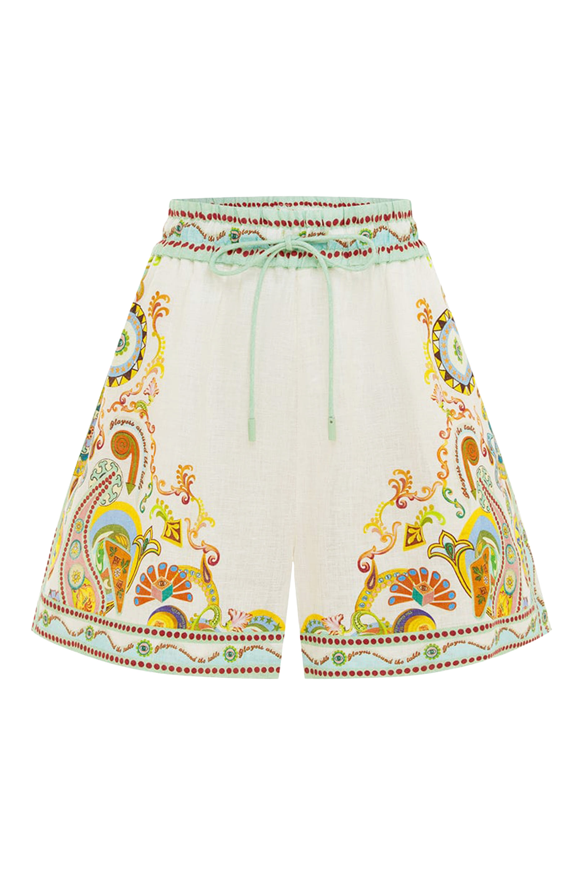 Pinball Linen Shorts