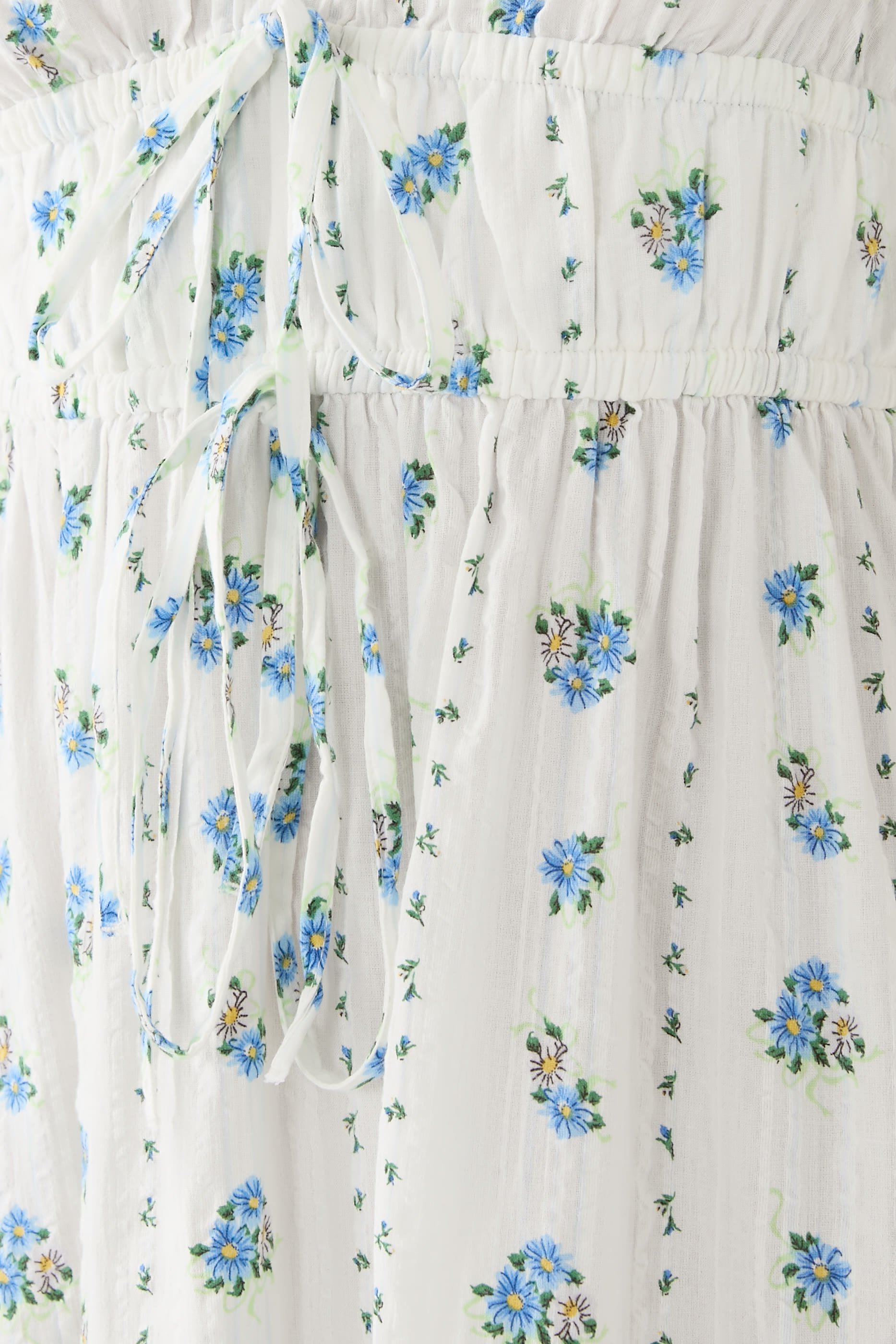 Floral Printed Scottie Midi Dress