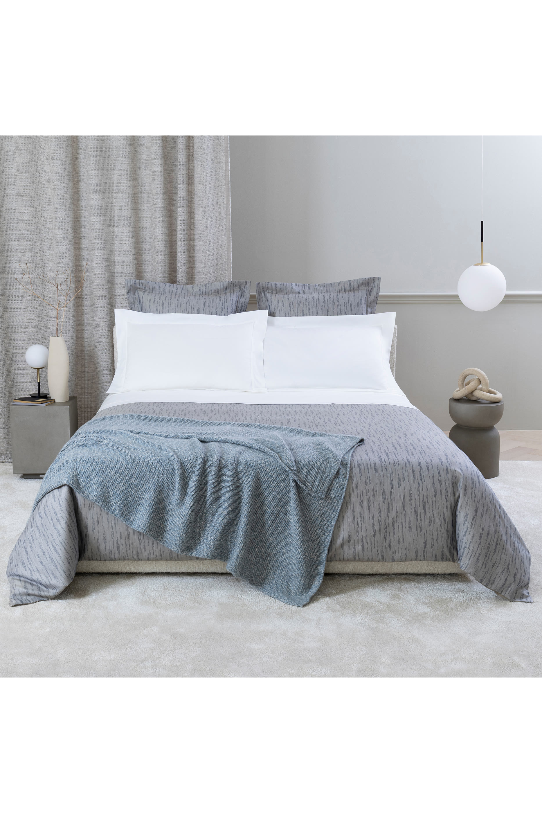 Mouliné Blow Cashmere Throw