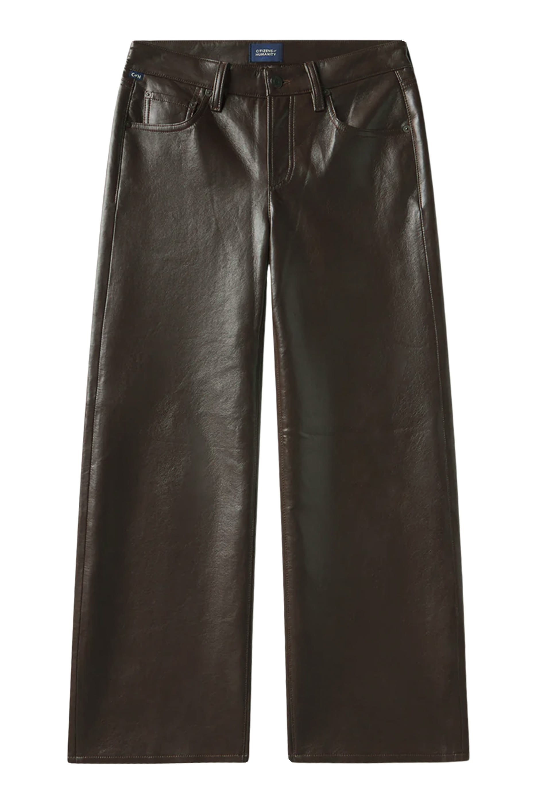 Ayla Baggy Recycled Leather Pants