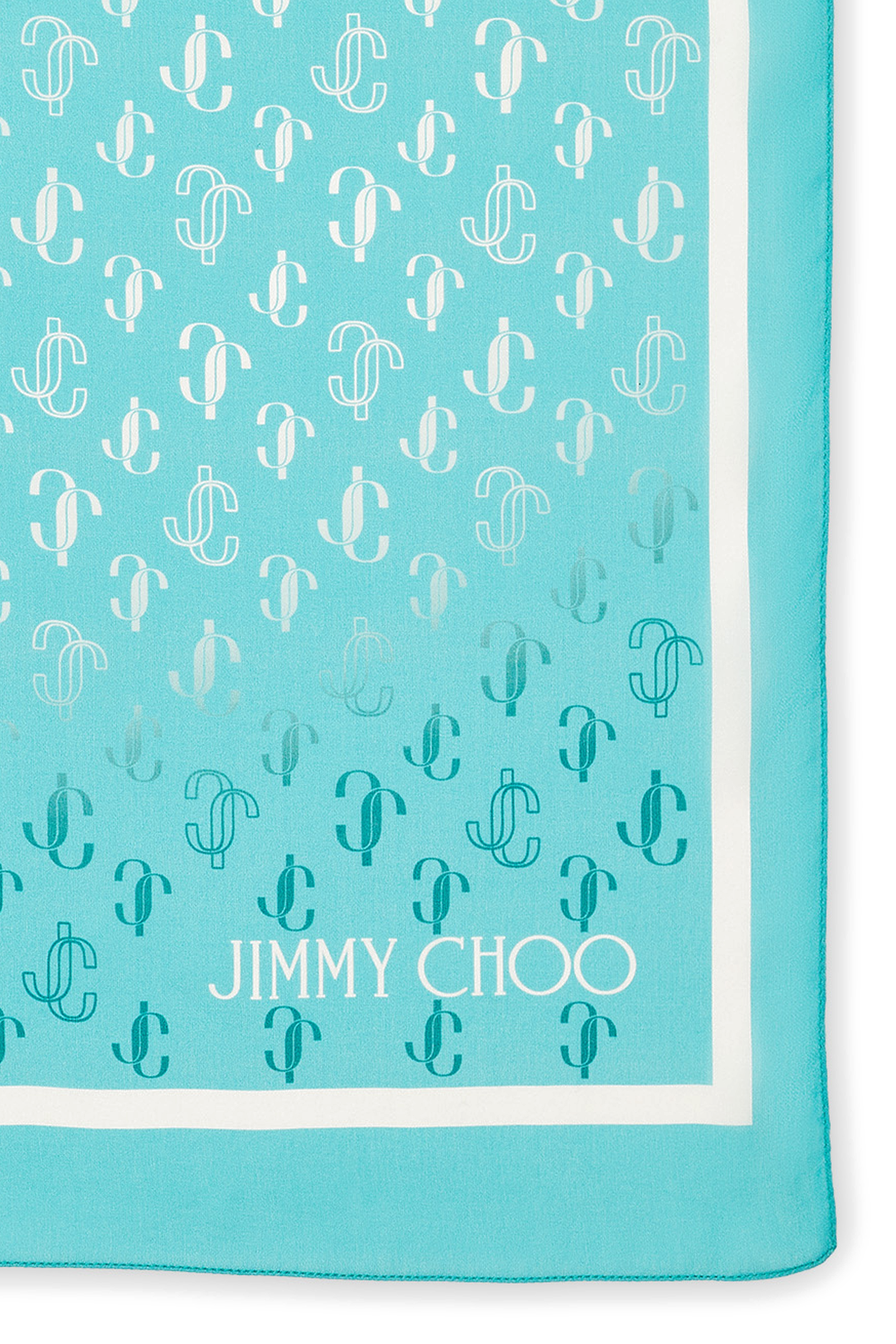 Doris JC Monogram Silk Stole