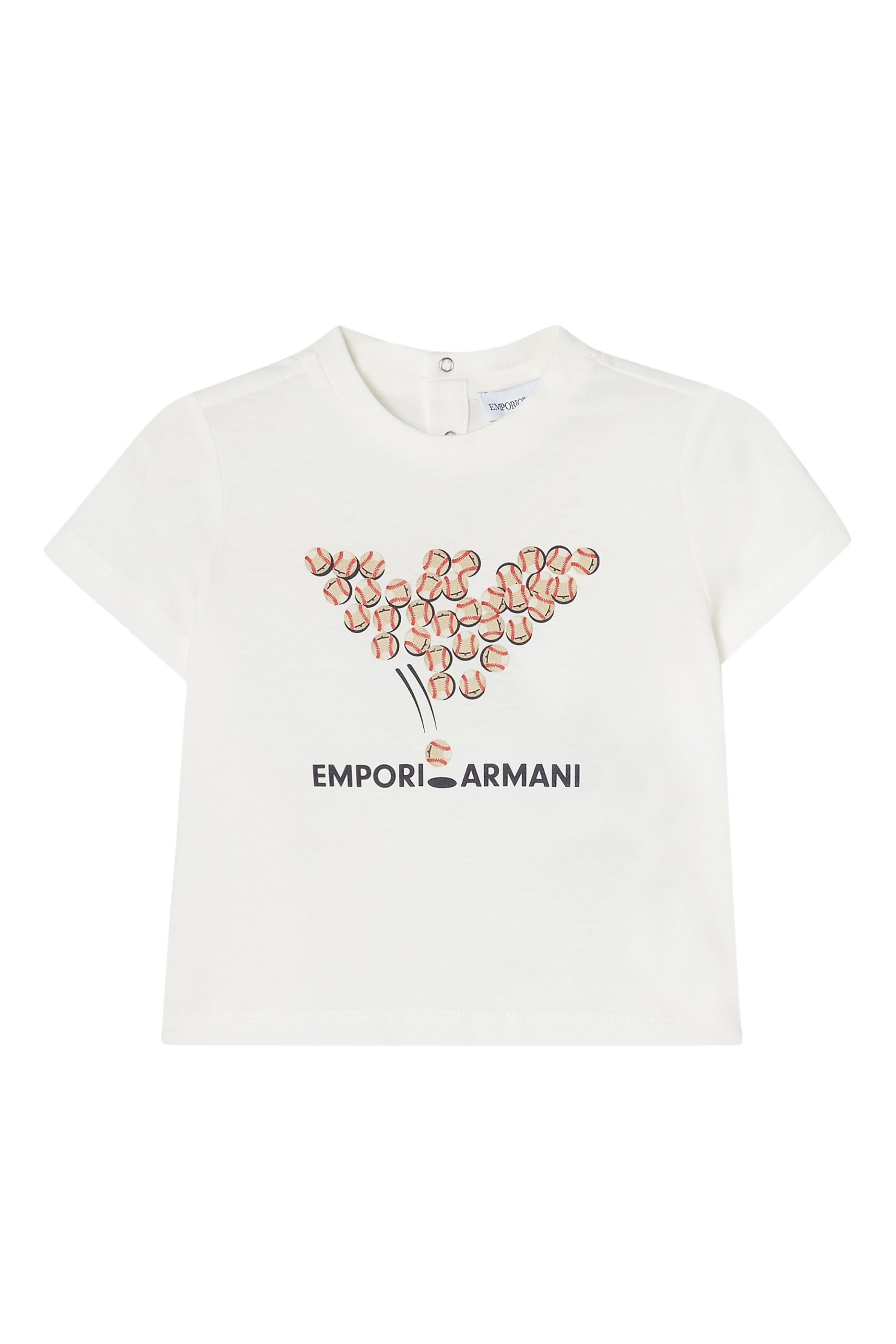 Kids Baseball Print T-Shirt