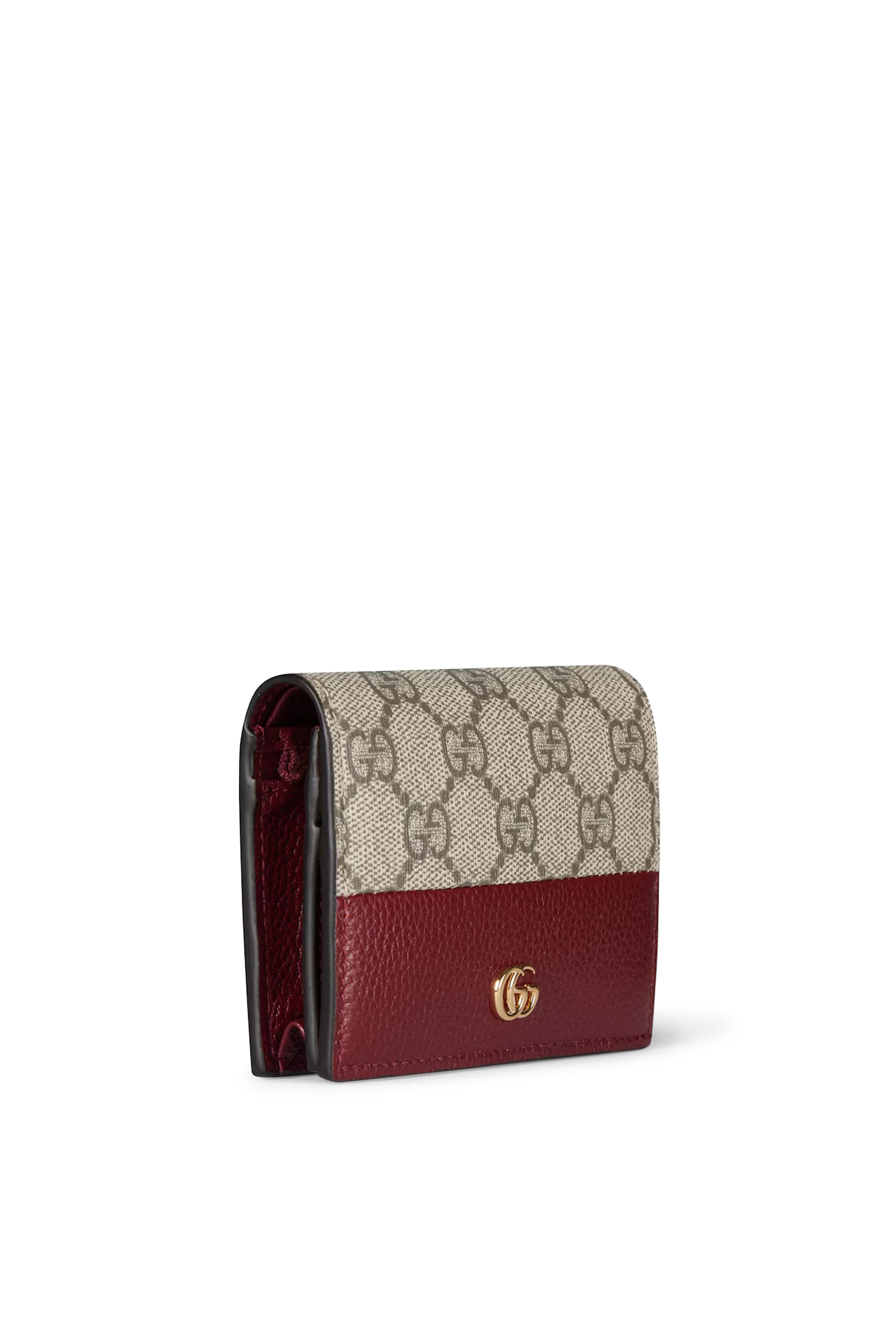 GG Marmont Bi-Color Mini Wallet