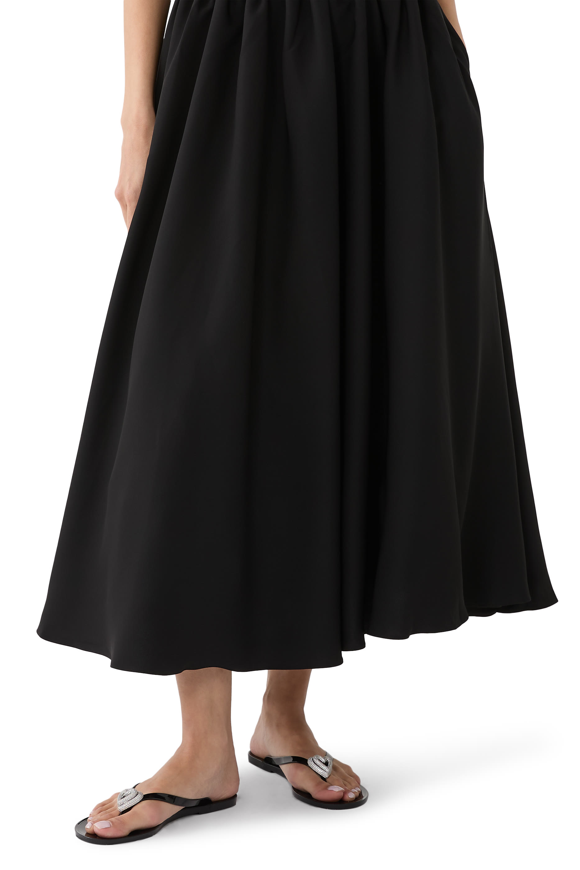 Double Heart Thong Flip Flops