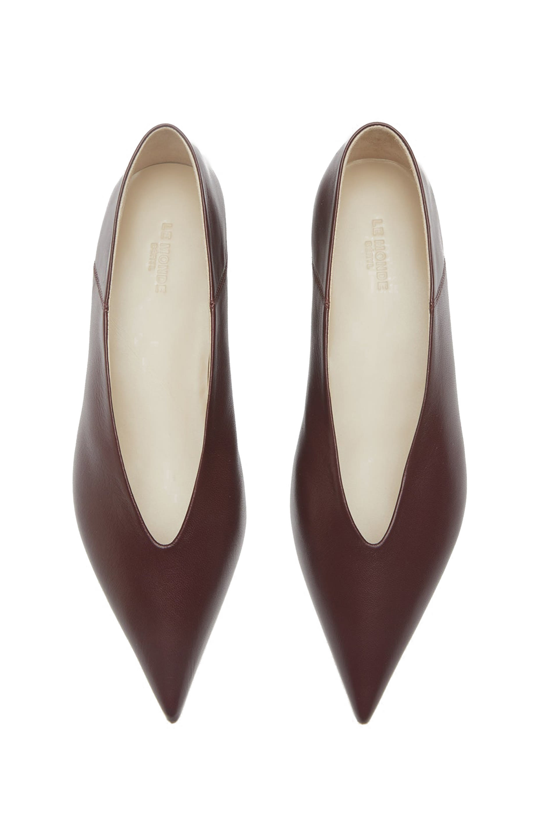 Babouche Flat Leather Ballerinas