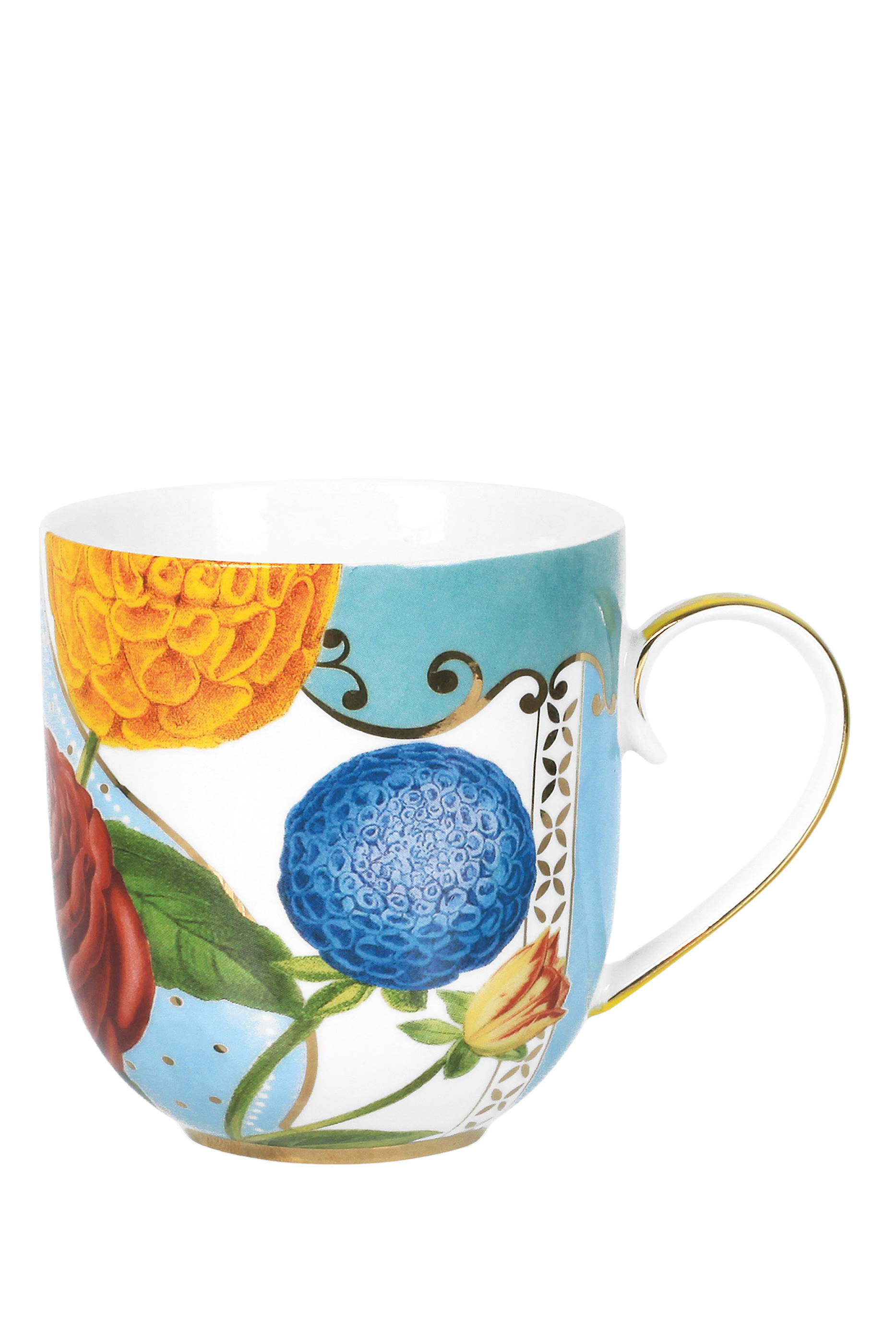 Royal Flowers Small Mug