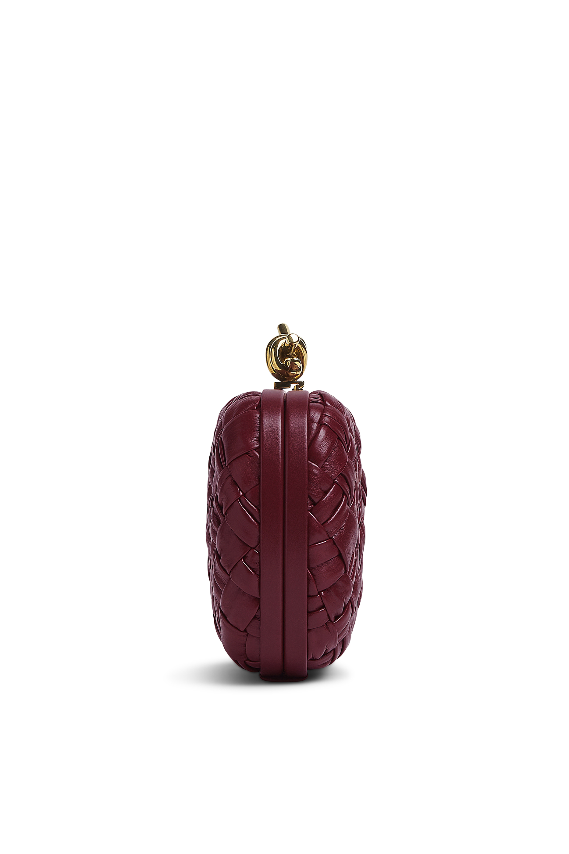 Knot Leather Clutch Bag