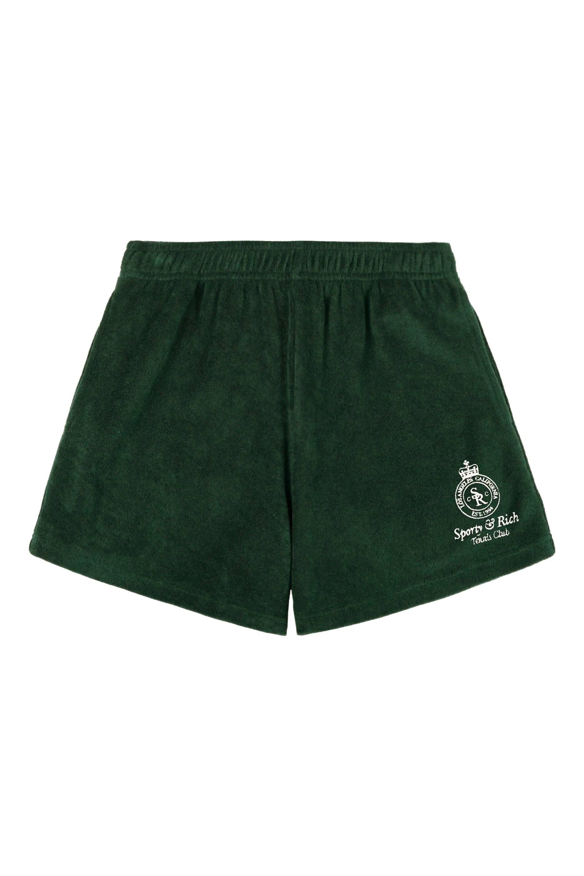 Crown Tennis Velour Shorts 