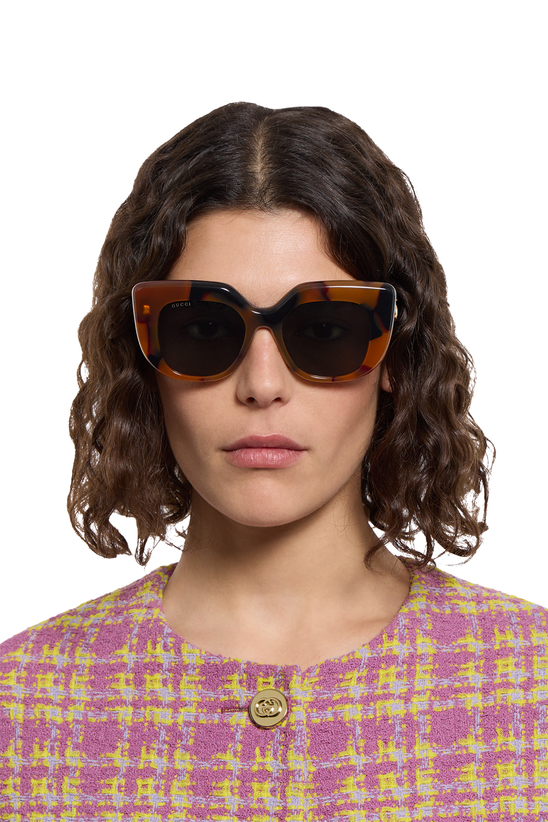 GG2030S Square Frame Sunglasses