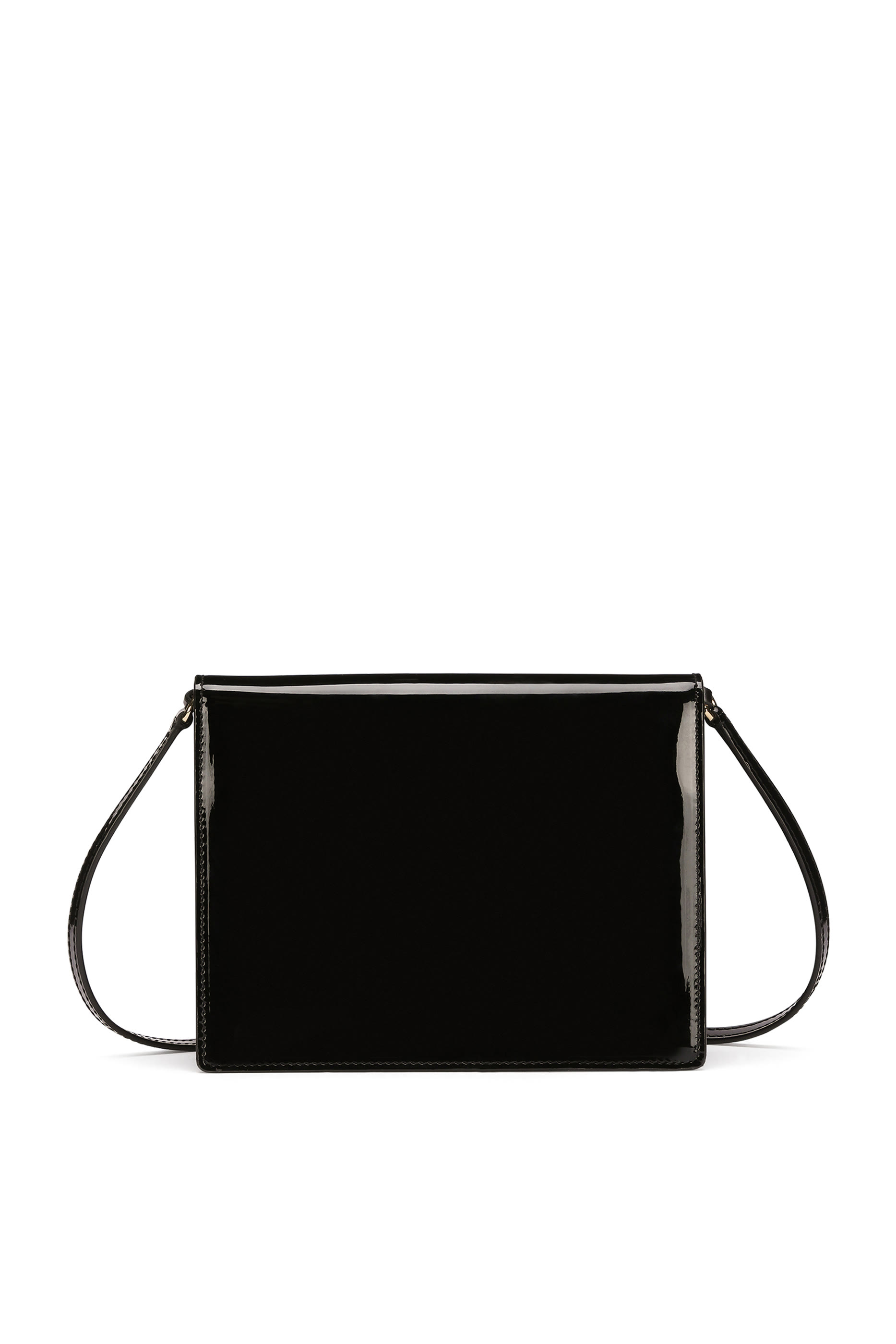 Patent Leather DG Logo Crossbody Bag