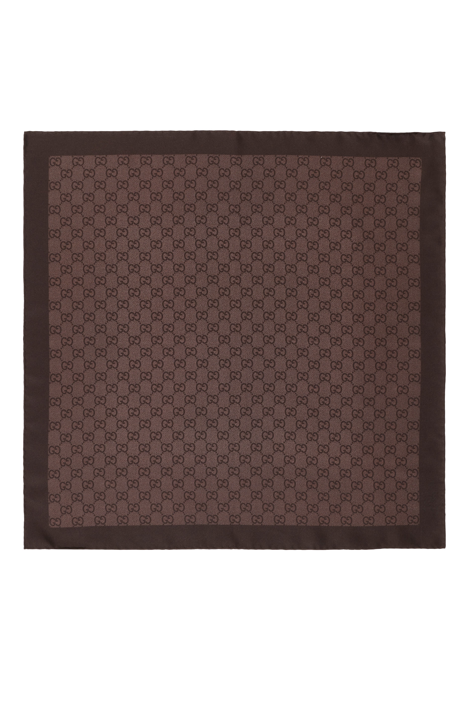 GG Silk Twill Jacquard Carr&eacute; 