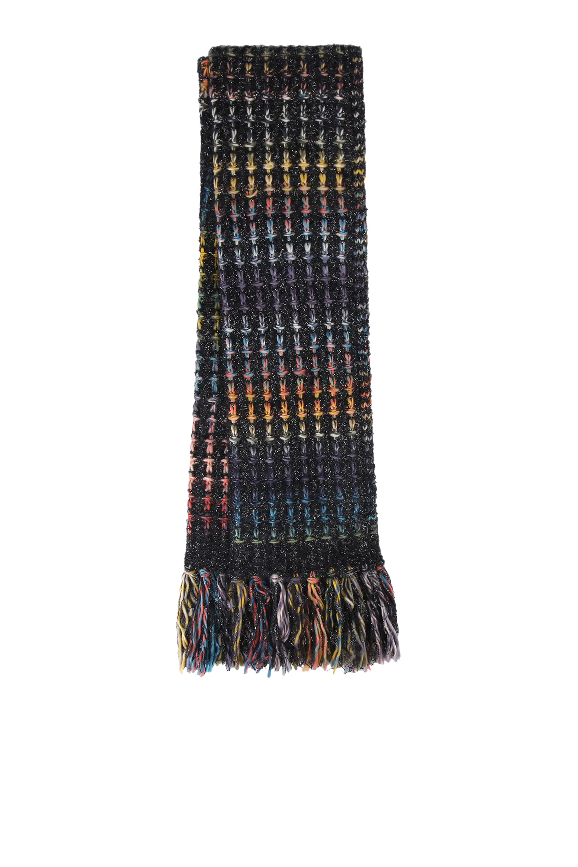 Lurex Knit Scarf