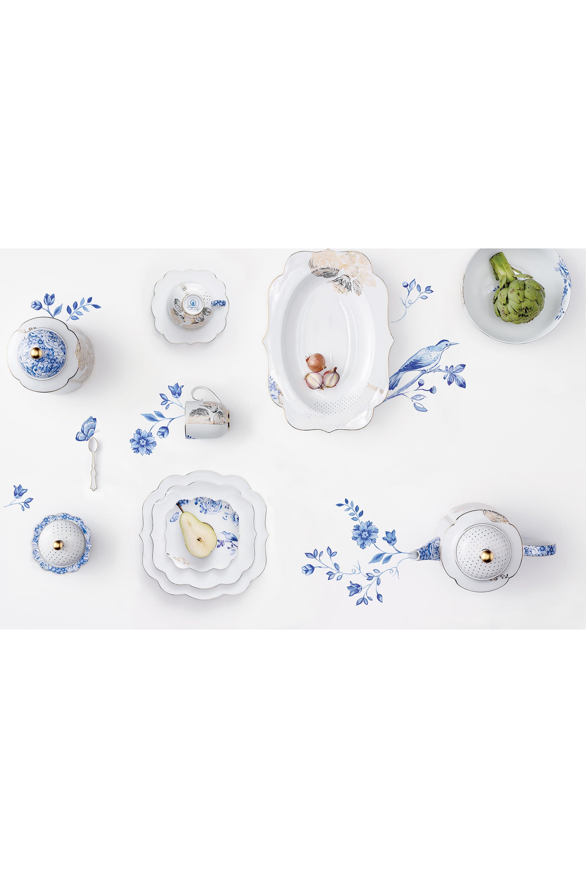 Royal White Deep Plate