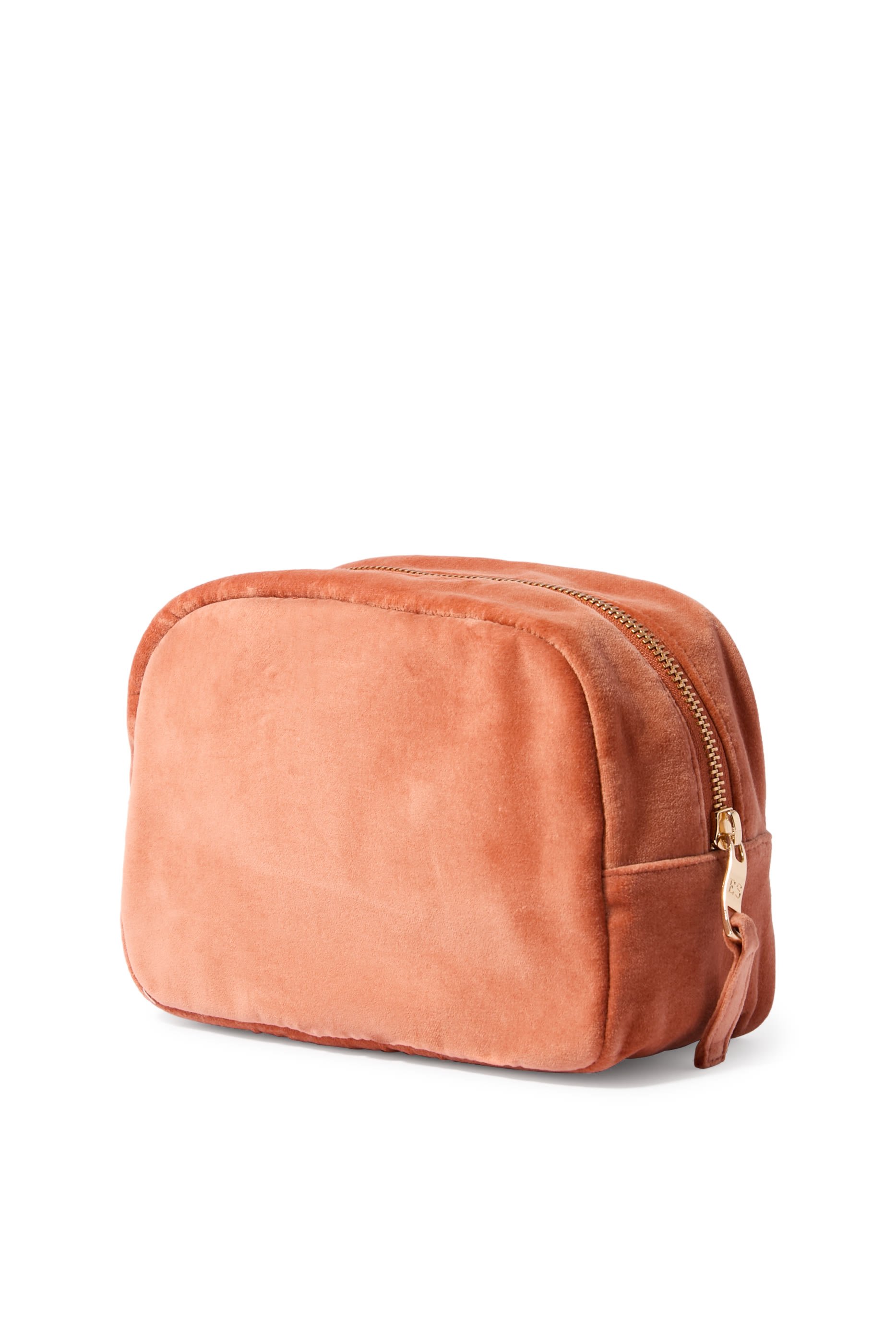Golden Elephants Makeup Bag