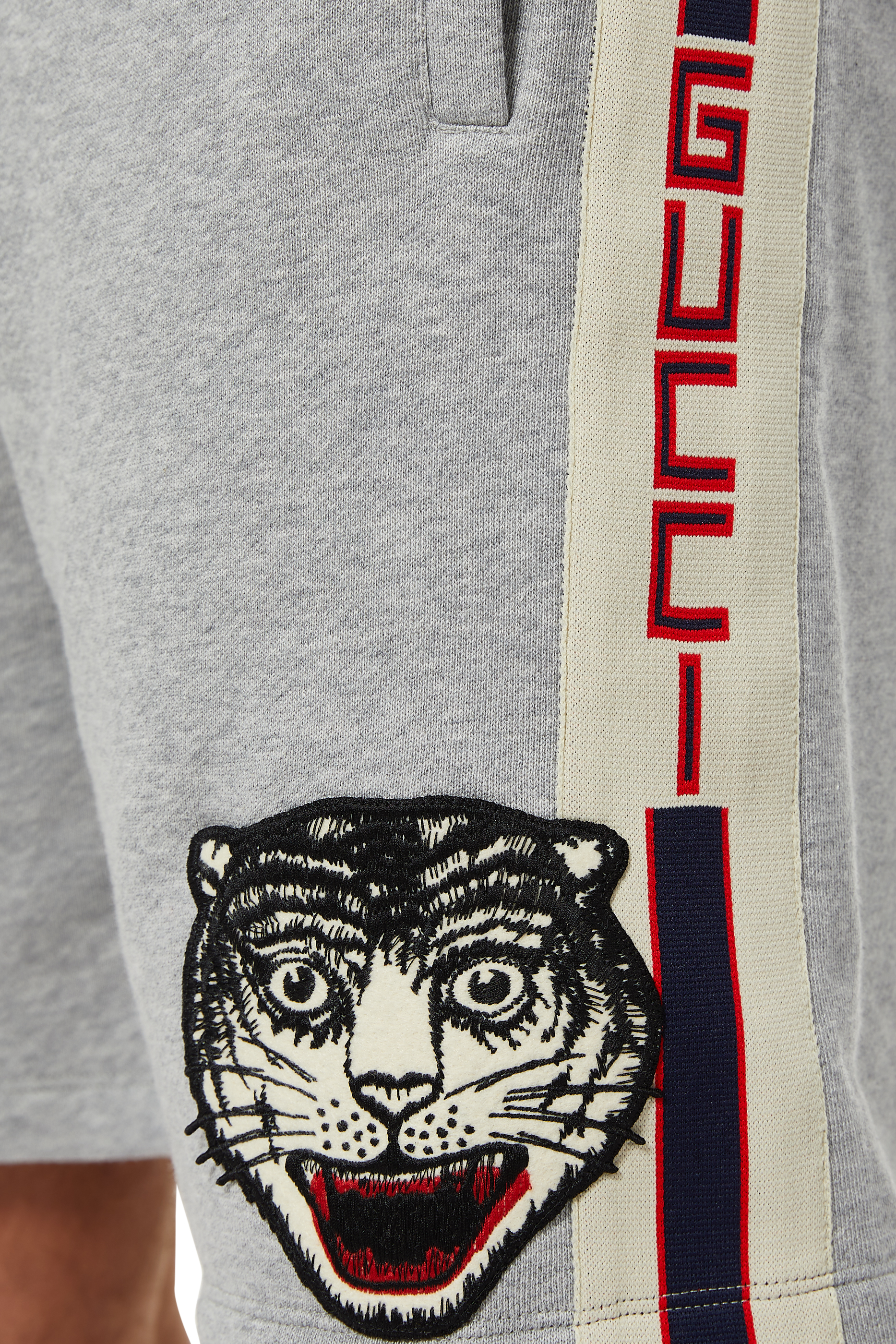 Stripe Cotton Shorts