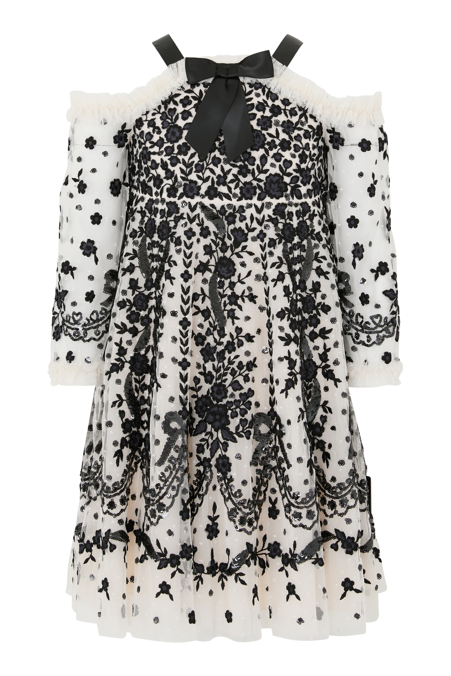 Kids Adeline Off-Shoulder Dress